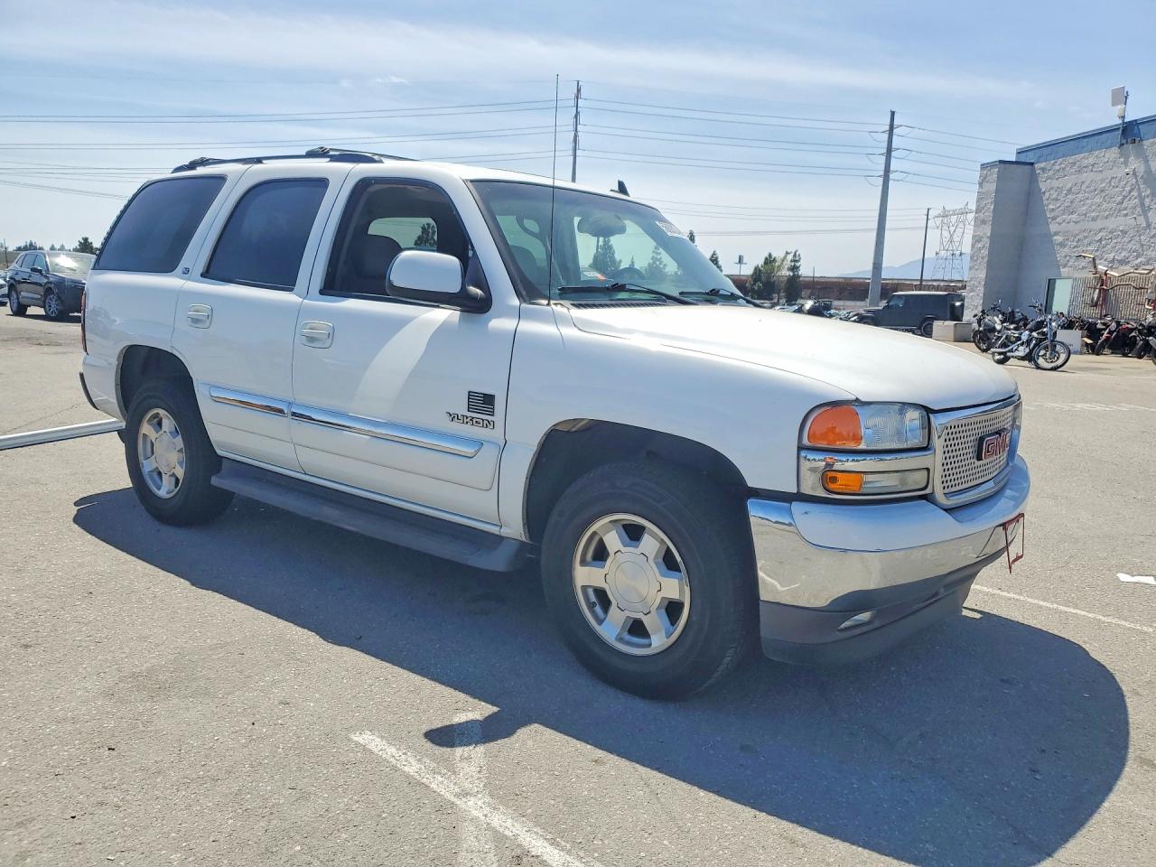 2006 Gmc Yukon White vin: 1GKEC13T96R114032