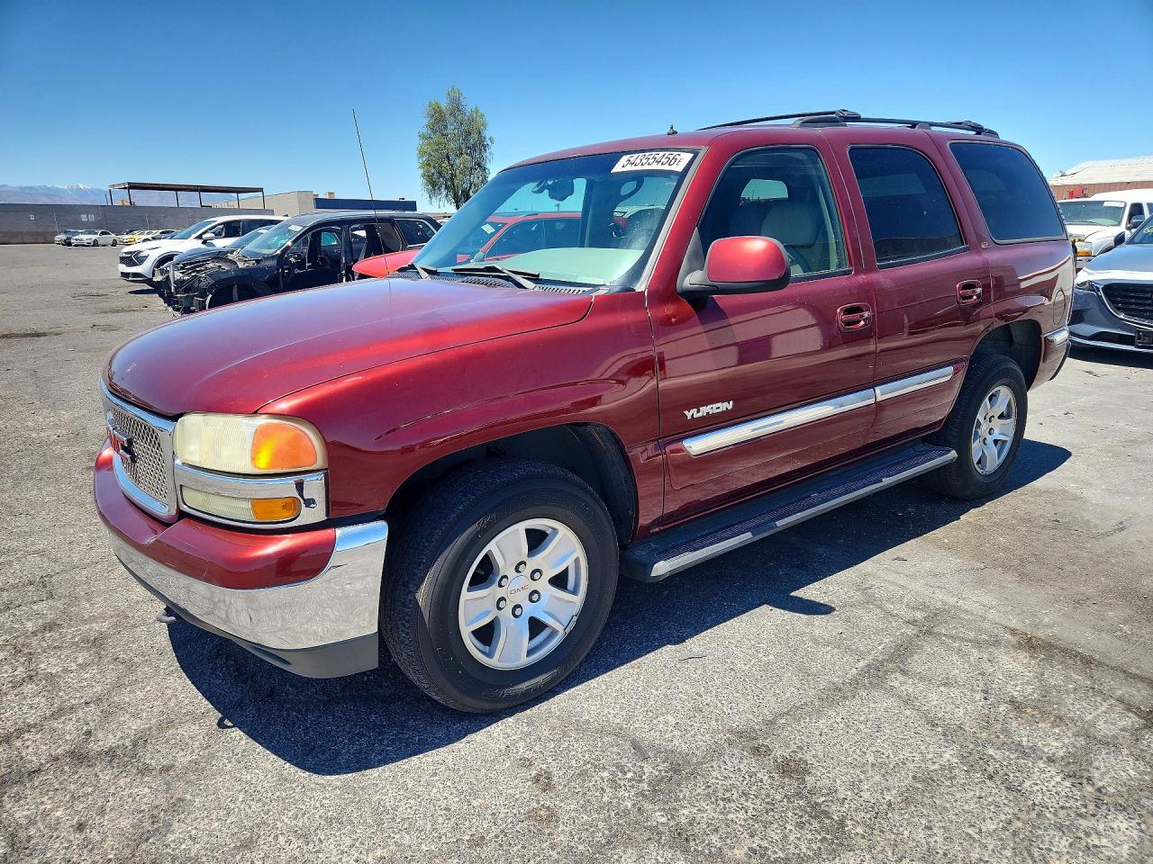 2002 Gmc Yukon Red vin: 1GKEC13TX2R206454