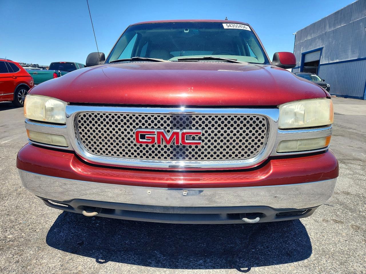 2002 Gmc Yukon Red vin: 1GKEC13TX2R206454