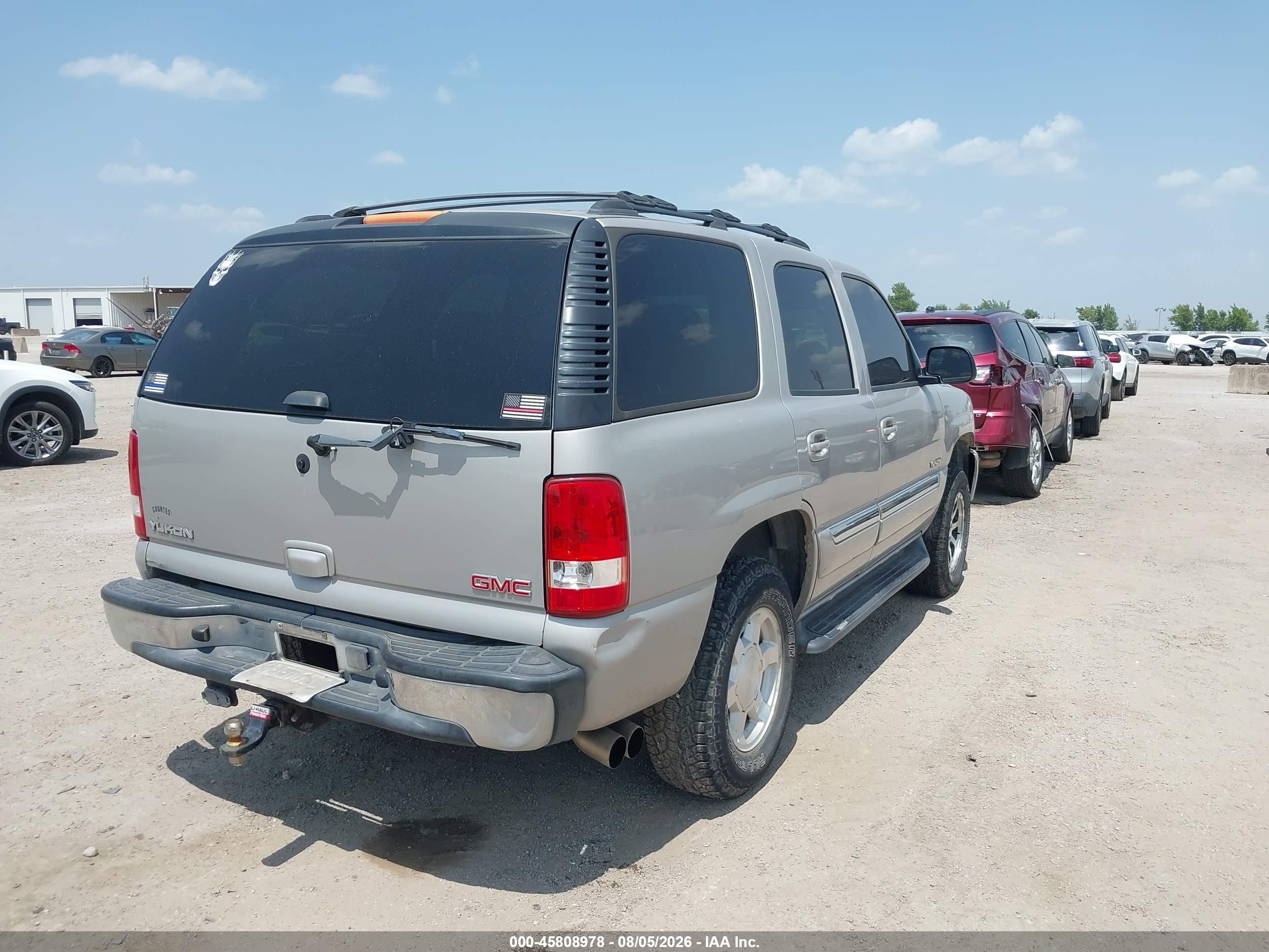 2005 Gmc Yukon Sle Beige vin: 1GKEC13V05J245364