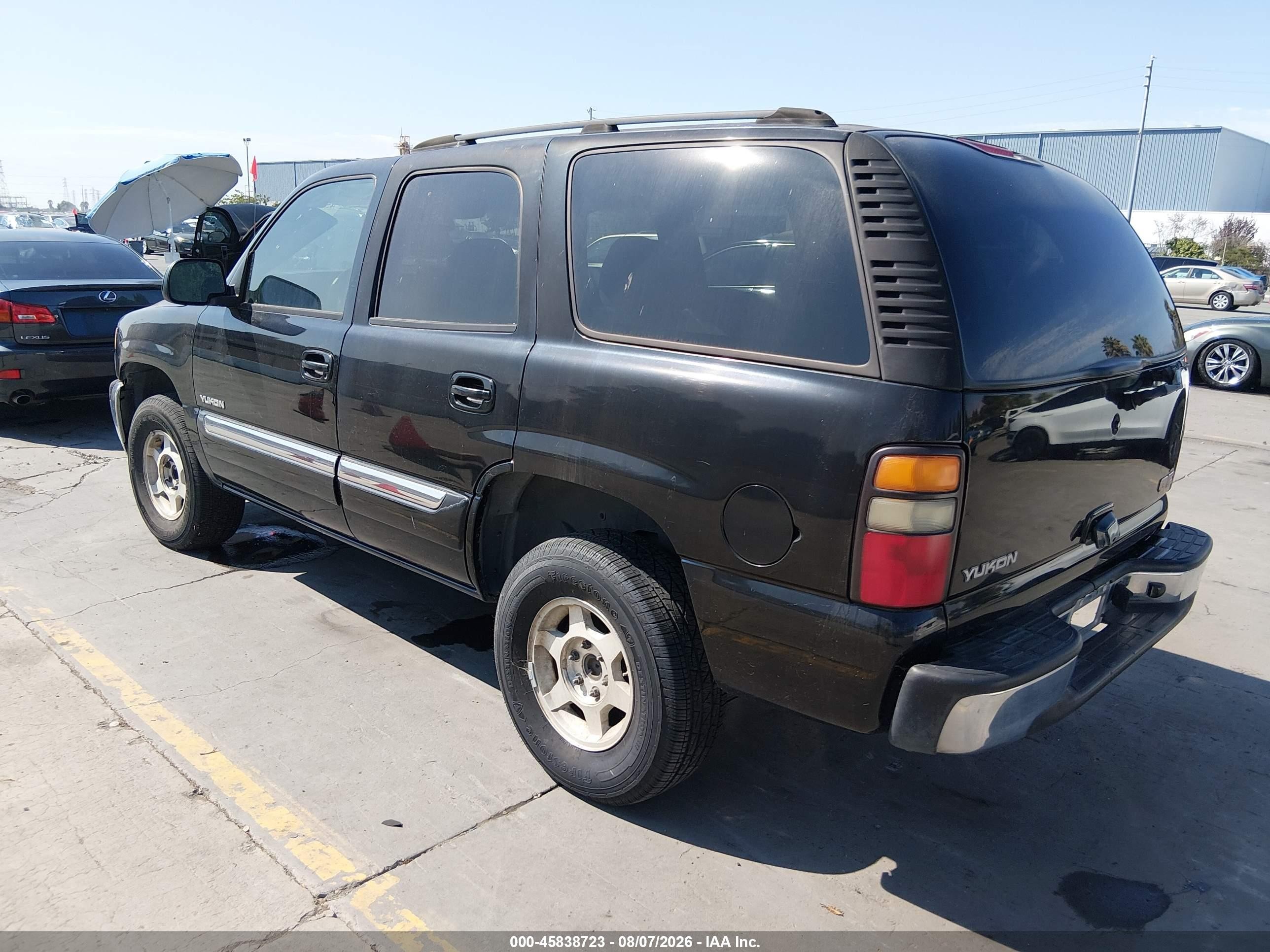 2004 Gmc Yukon Sle Черный vin: 1GKEC13V14R315938