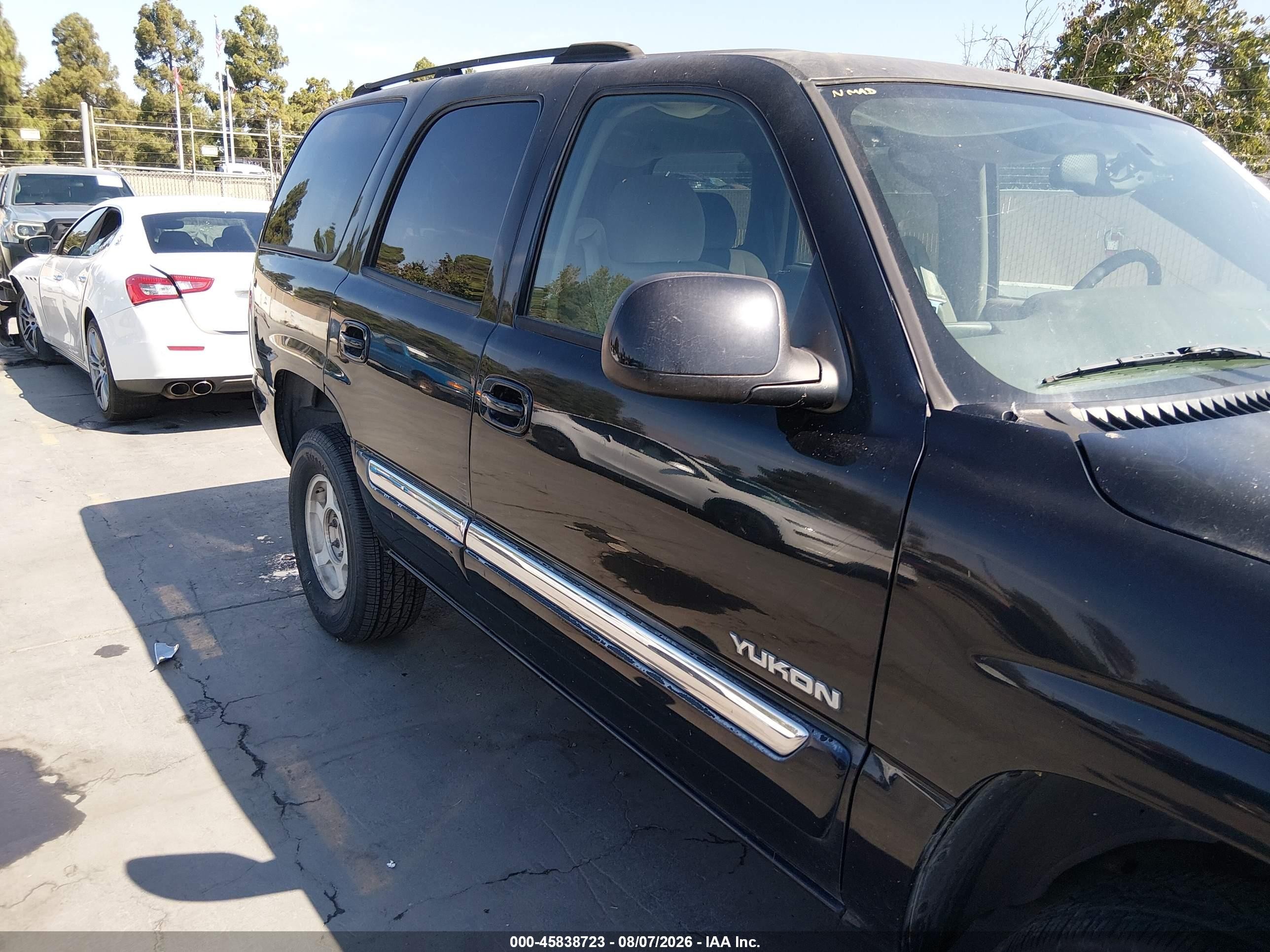 2004 Gmc Yukon Sle Черный vin: 1GKEC13V14R315938