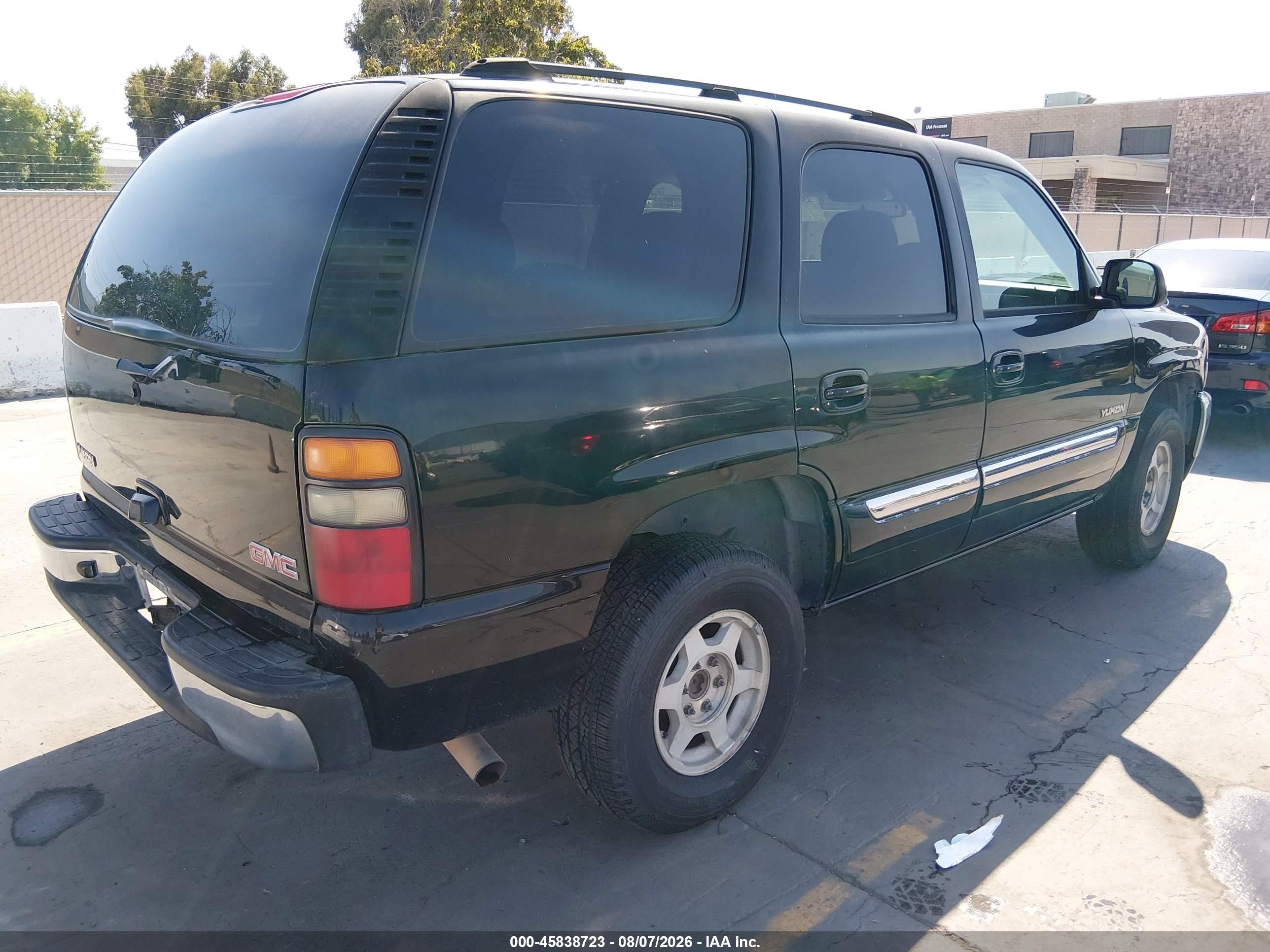 2004 Gmc Yukon Sle Черный vin: 1GKEC13V14R315938