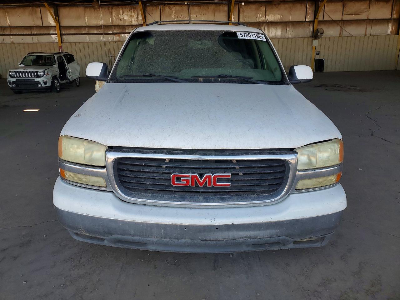 2004 Gmc Yukon White vin: 1GKEC13V24R209689