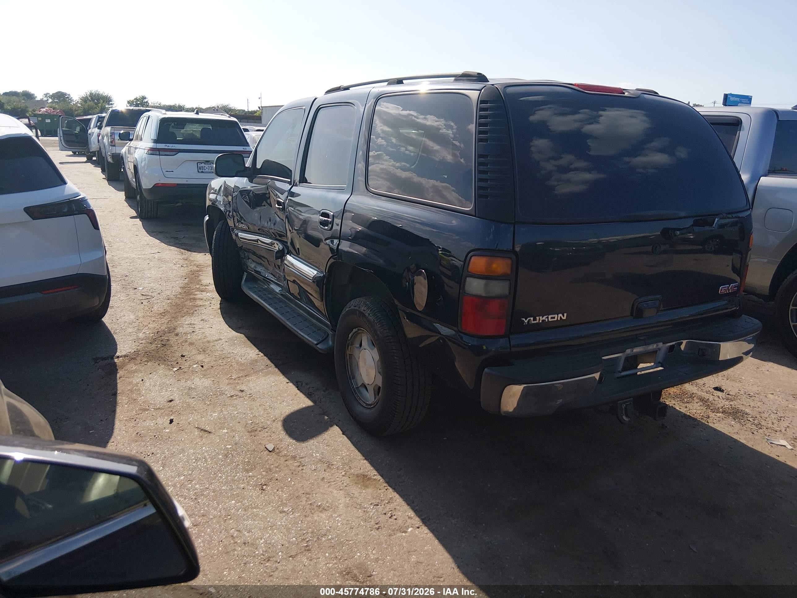 2005 Gmc Yukon Sle Dark Blue vin: 1GKEC13V25R173942