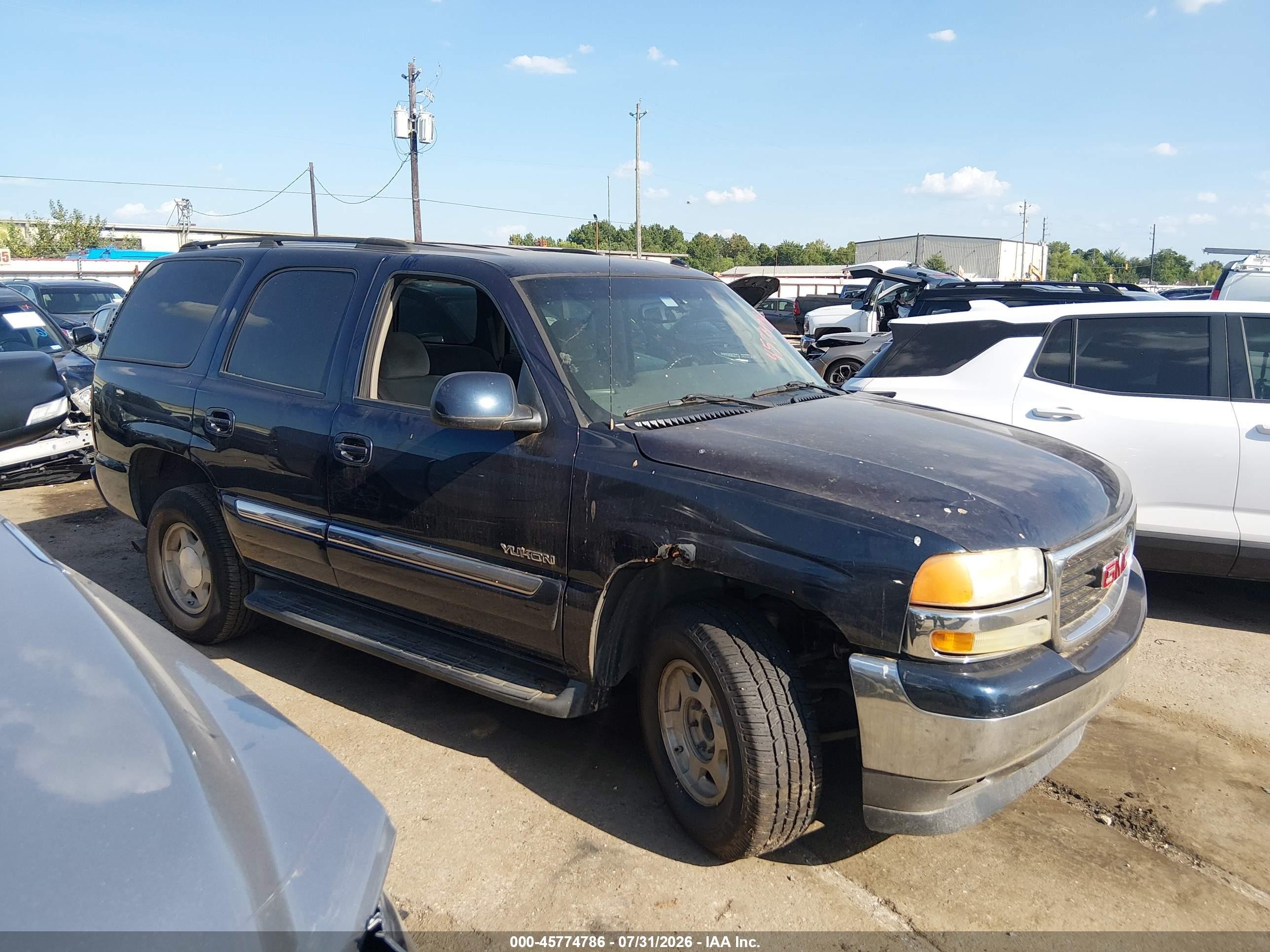 2005 Gmc Yukon Sle Dark Blue vin: 1GKEC13V25R173942