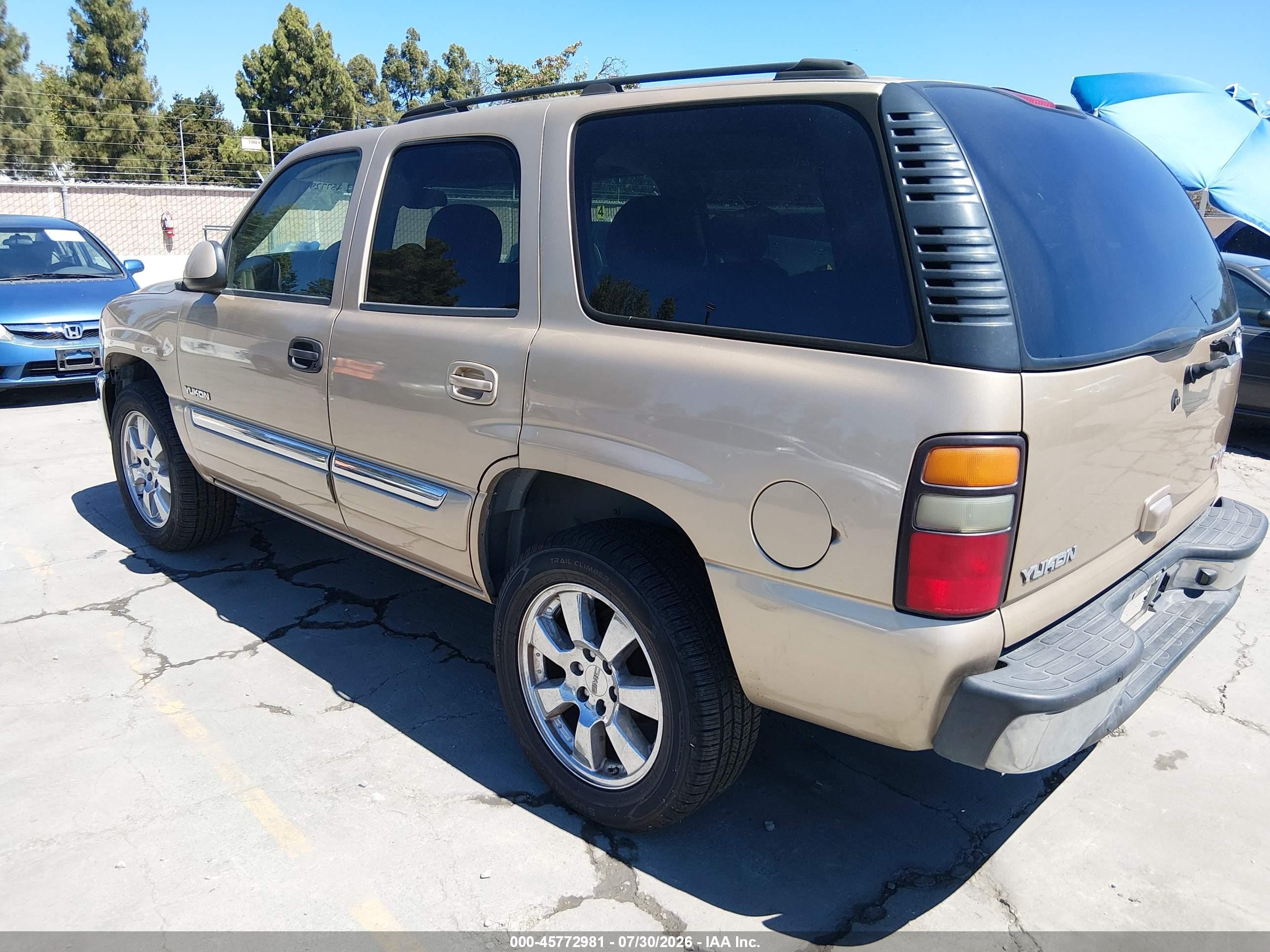 2005 Gmc Yukon Sle Gold vin: 1GKEC13V45J139967