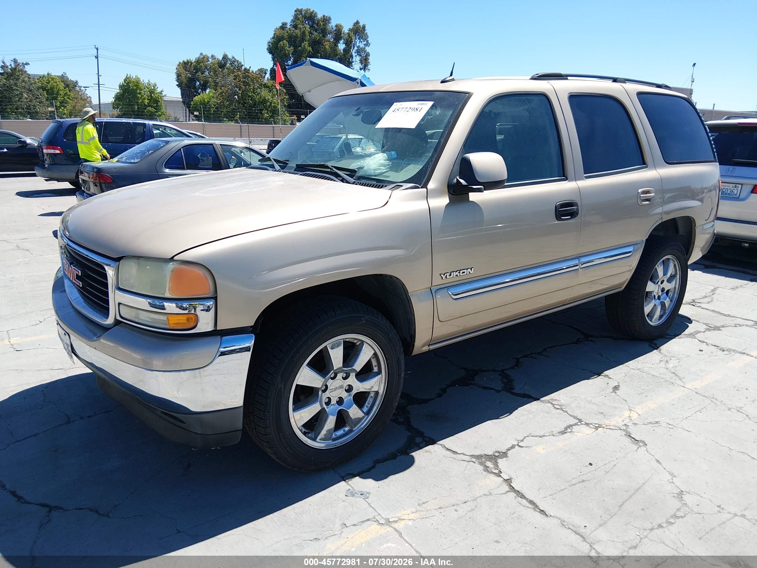 2005 Gmc Yukon Sle Gold vin: 1GKEC13V45J139967