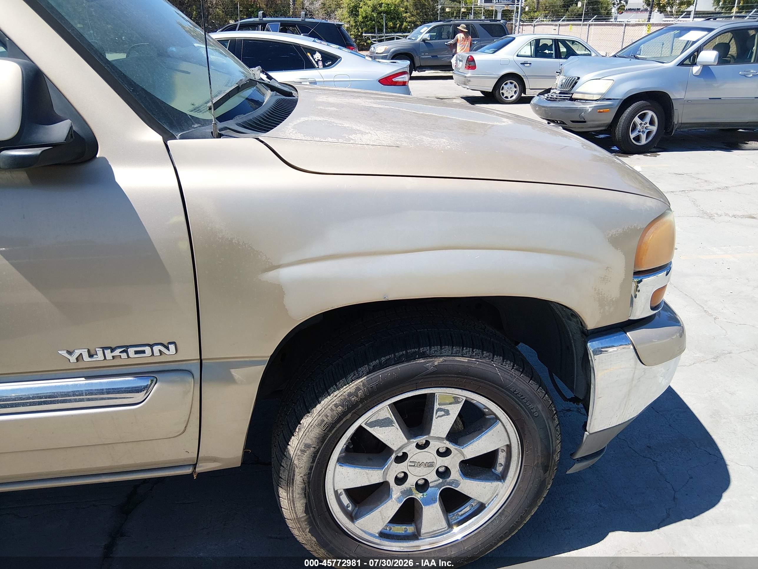 2005 Gmc Yukon Sle Gold vin: 1GKEC13V45J139967