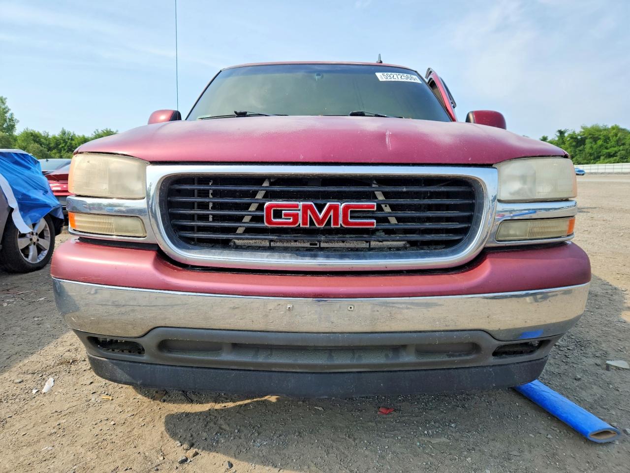 2006 Gmc Yukon Red vin: 1GKEC13V46R105711