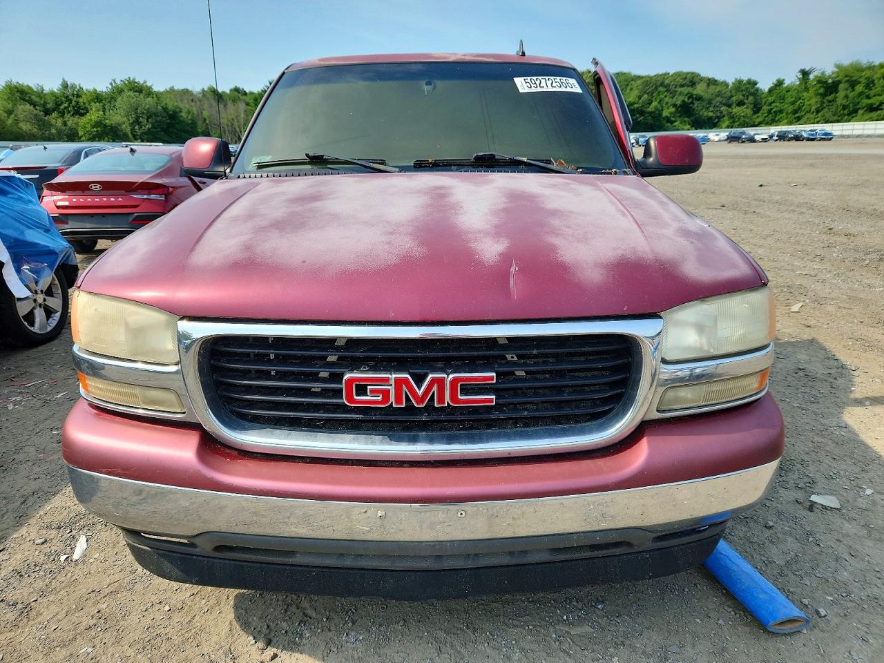2006 Gmc Yukon Red vin: 1GKEC13V46R105711