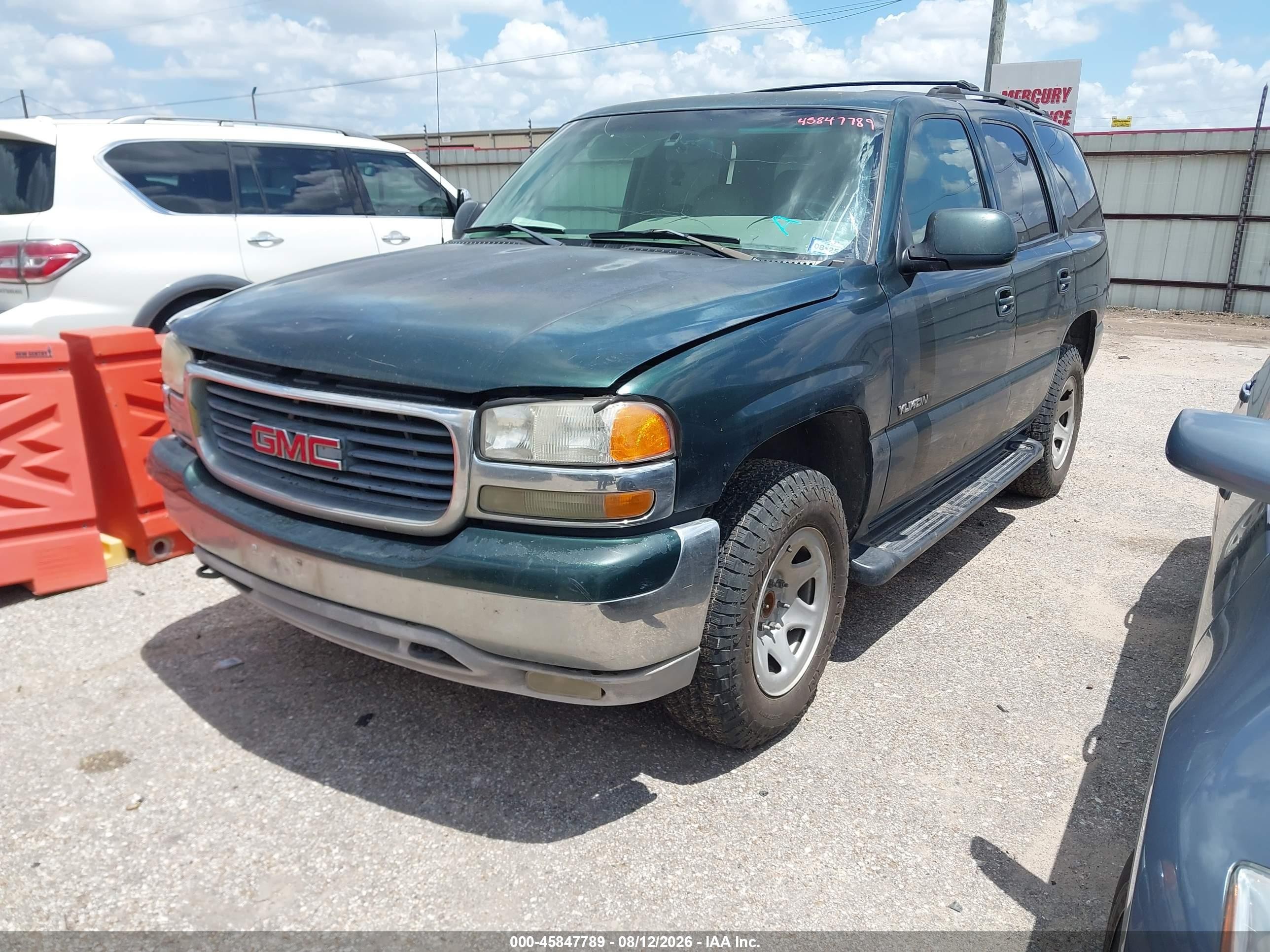 2002 Gmc Yukon Slt Green vin: 1GKEC13V52R327071