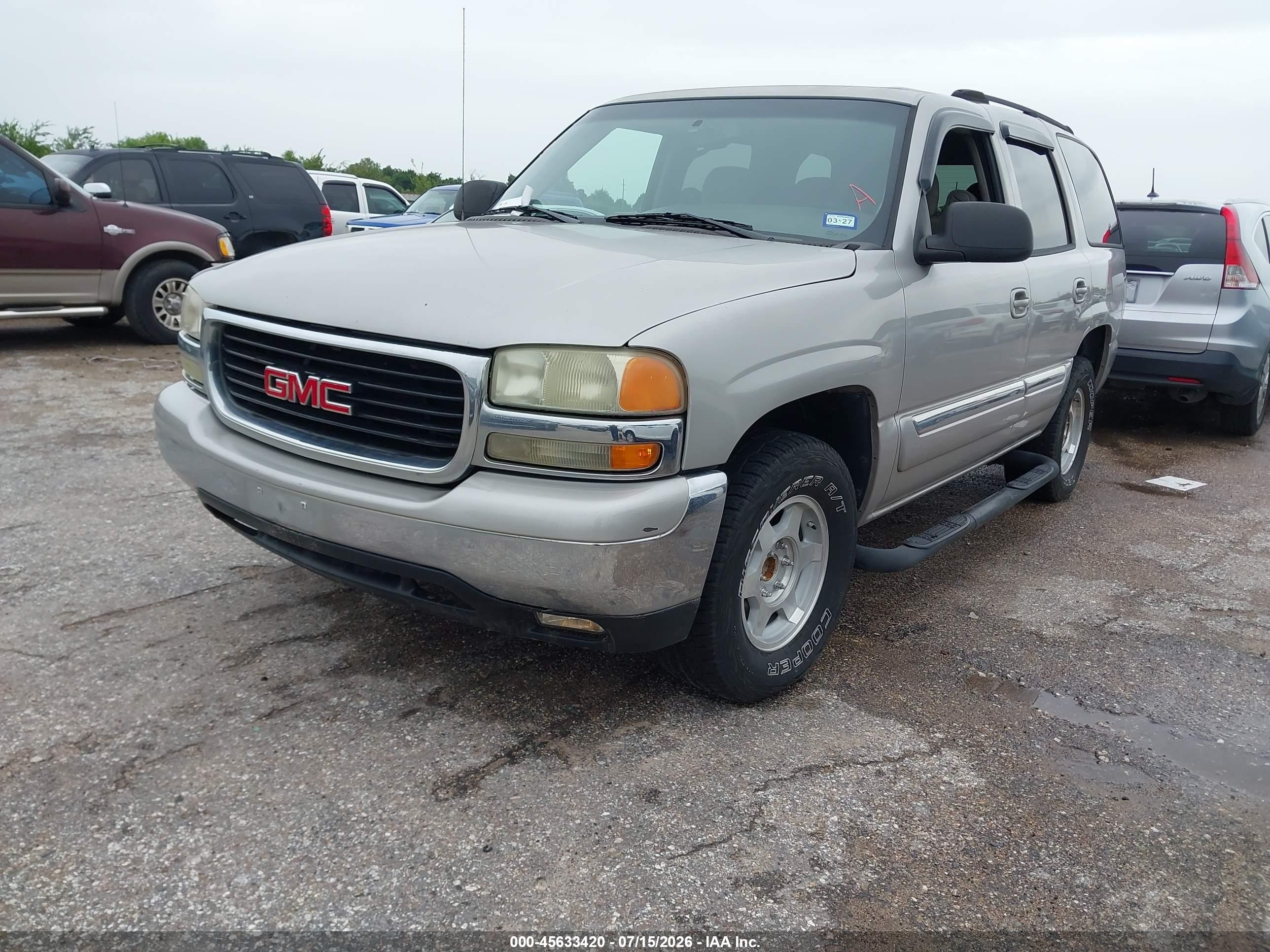 2004 Gmc Yukon Sle Tan vin: 1GKEC13V54R291336