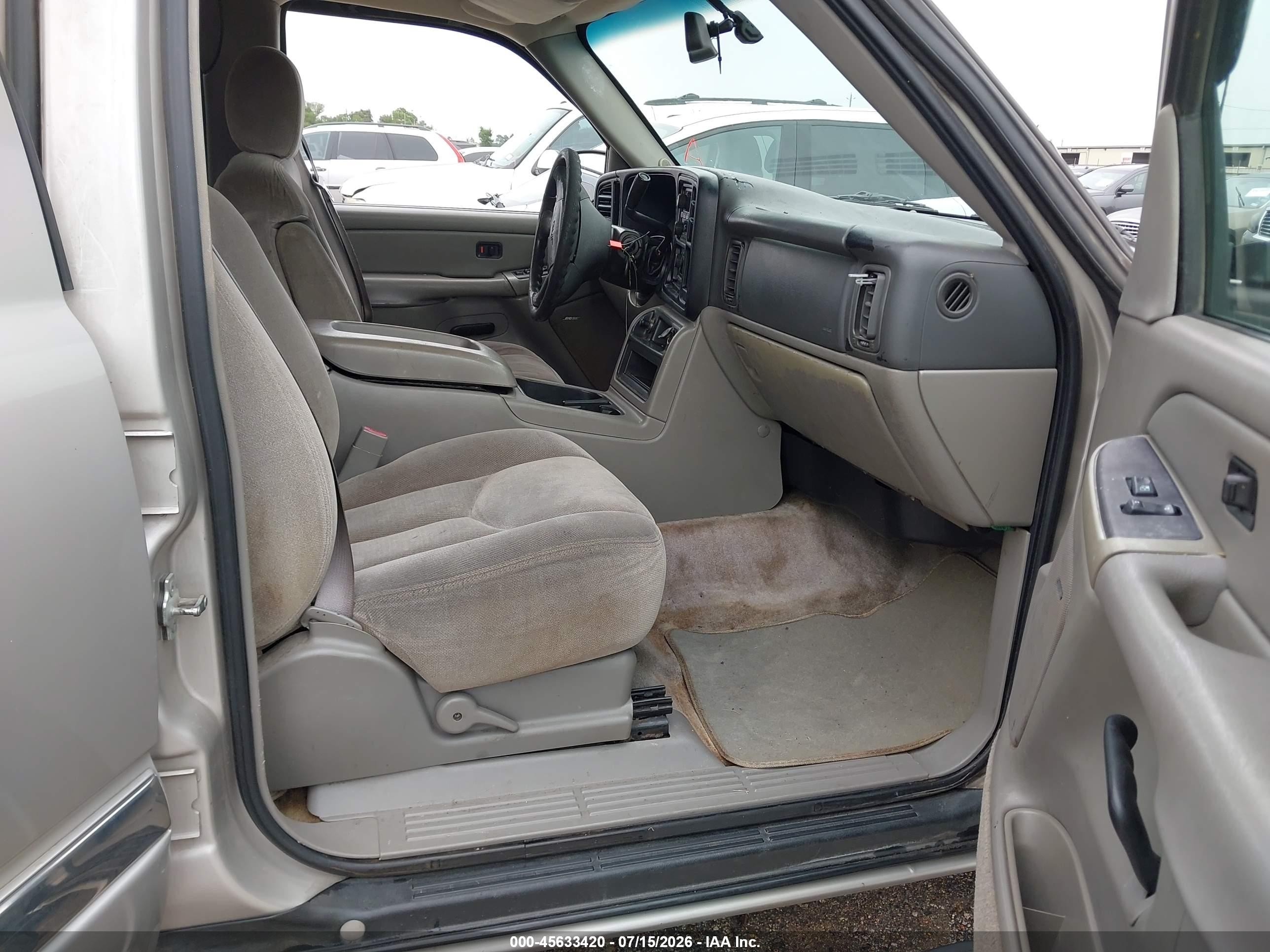 2004 Gmc Yukon Sle Tan vin: 1GKEC13V54R291336