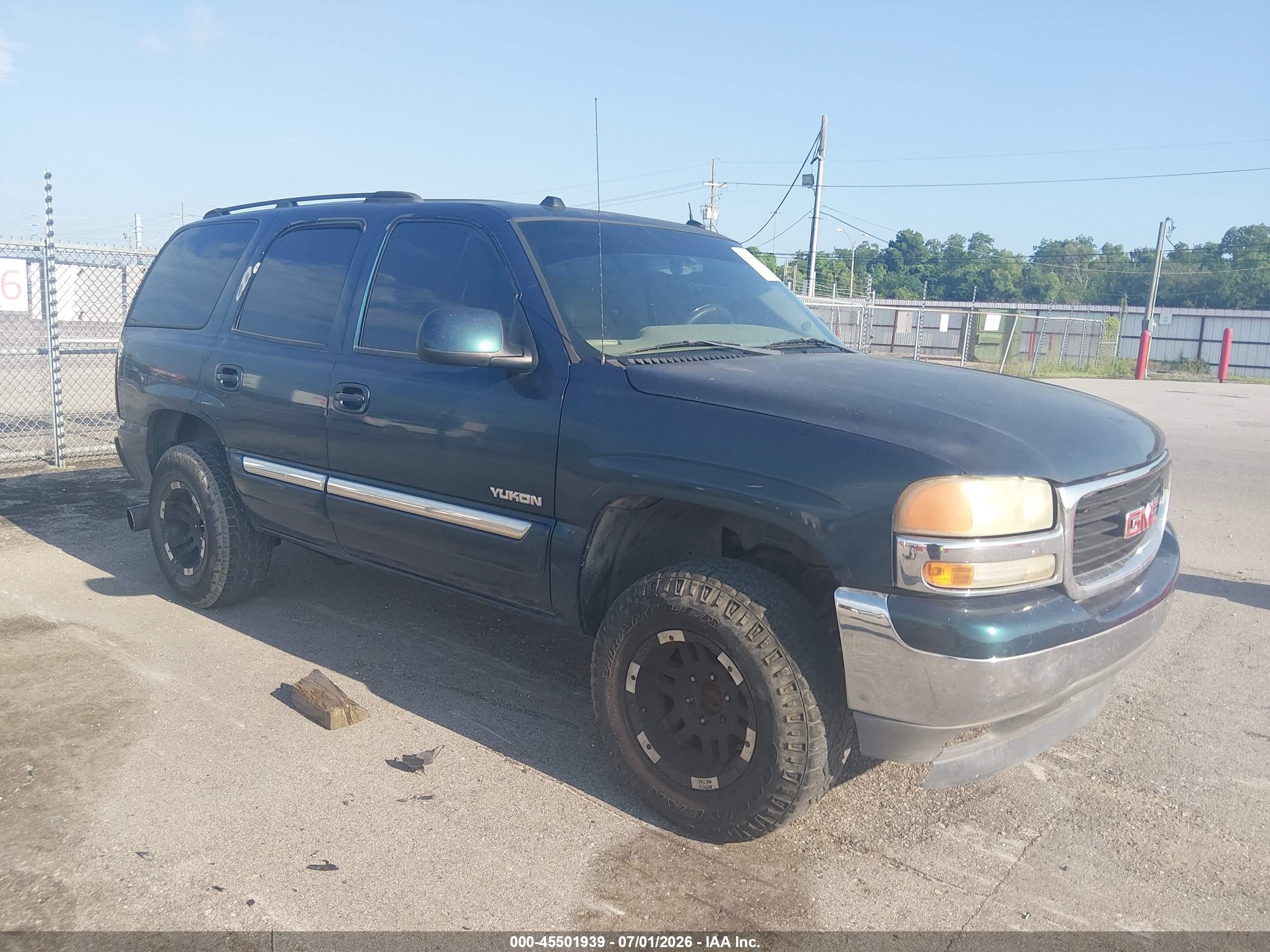 2005 Gmc Yukon Slt Green vin: 1GKEC13V55R135489