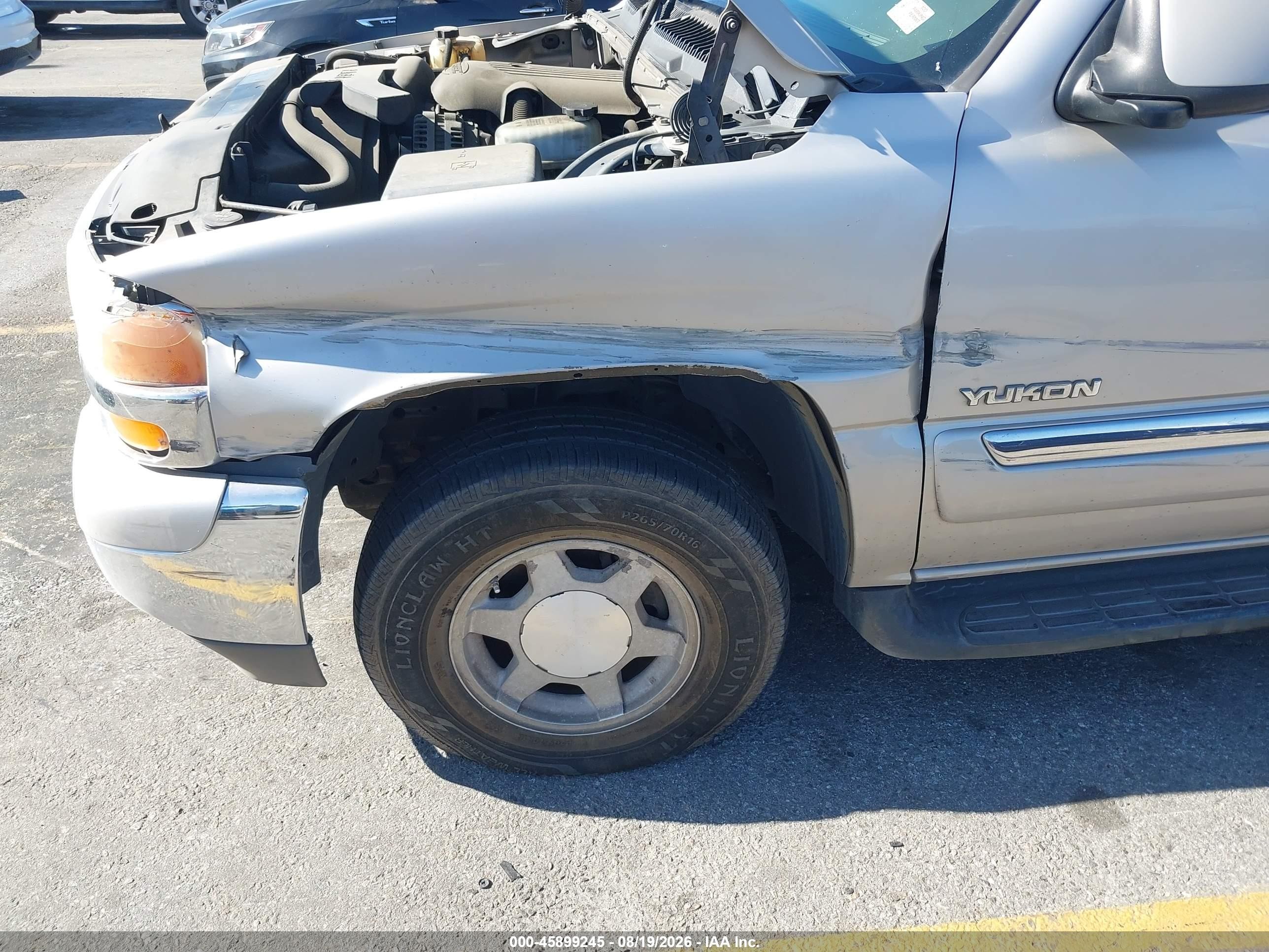 2004 Gmc Yukon Slt Tan vin: 1GKEC13V64R242730