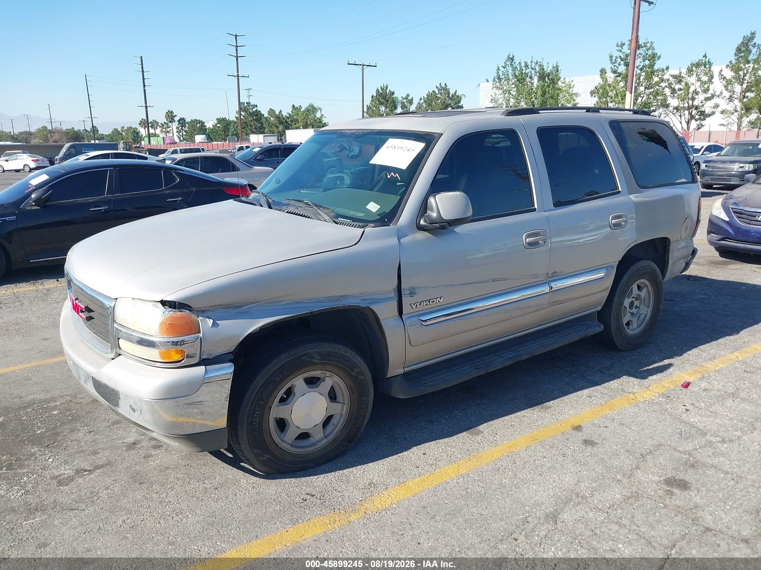2004 Gmc Yukon Slt Tan vin: 1GKEC13V64R242730
