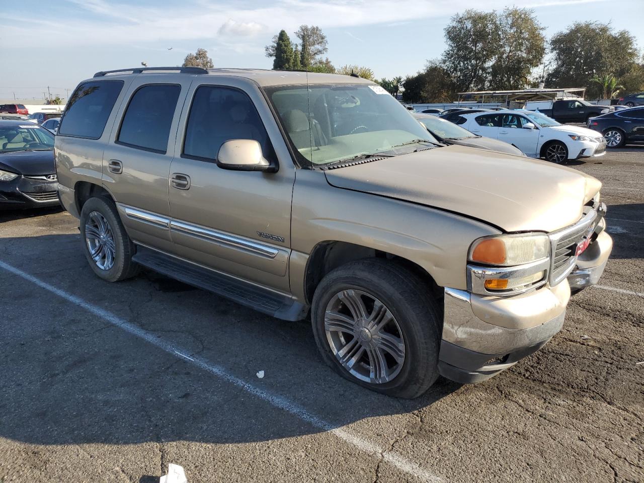 2005 Gmc Yukon Tan vin: 1GKEC13V85R257912