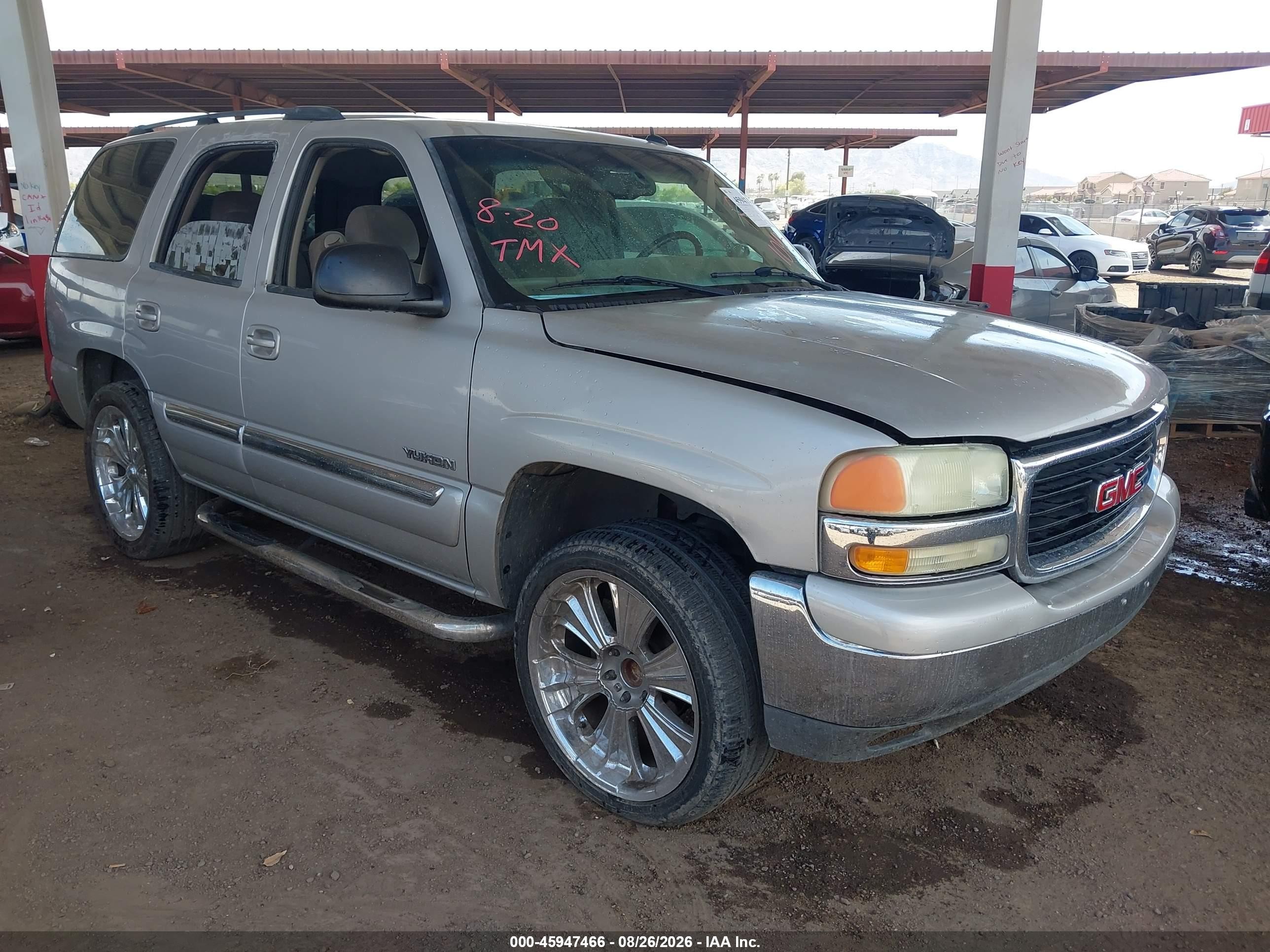 2005 Gmc Yukon Sle Beige vin: 1GKEC13V95R104567
