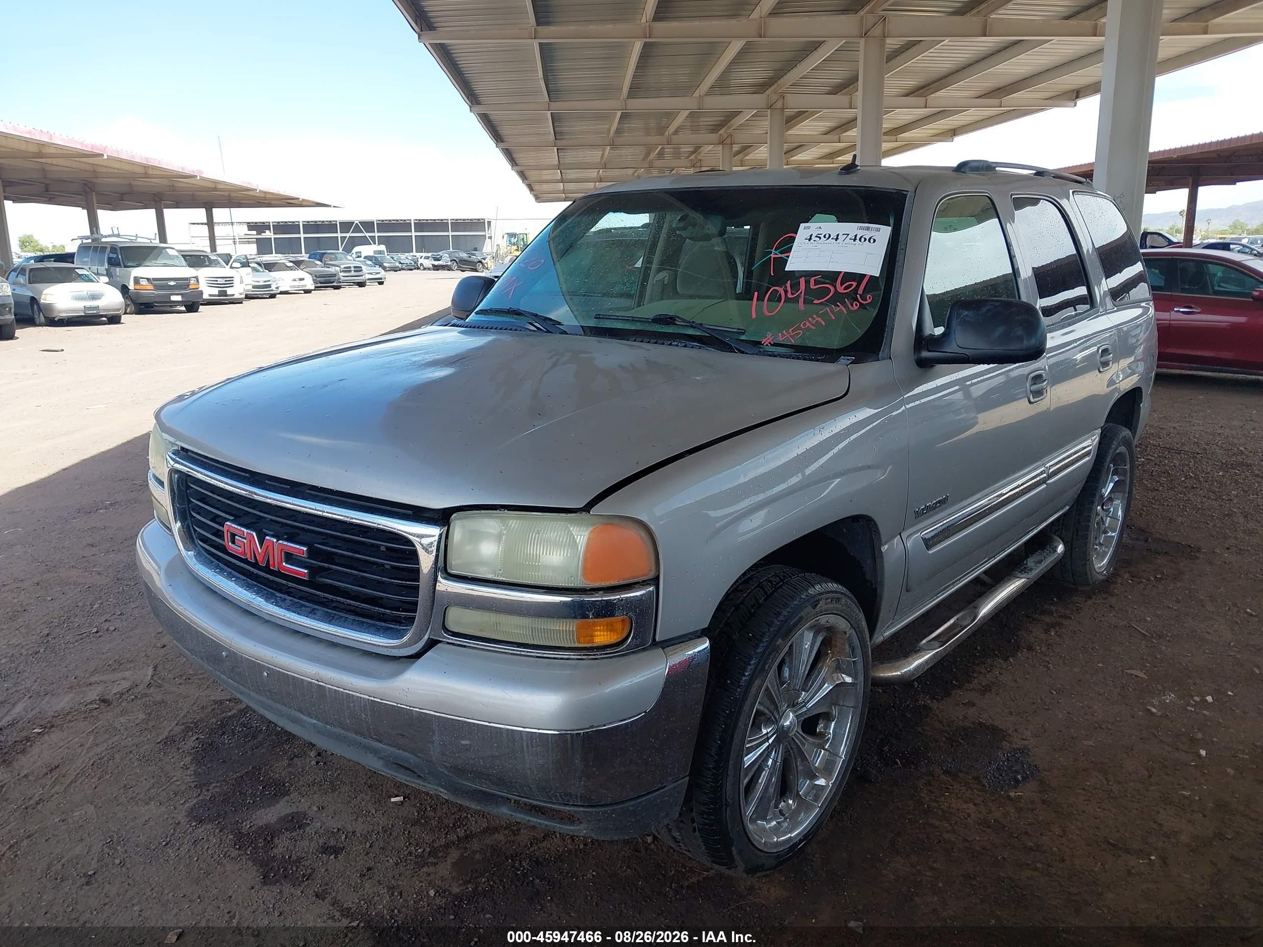 2005 Gmc Yukon Sle Beige vin: 1GKEC13V95R104567