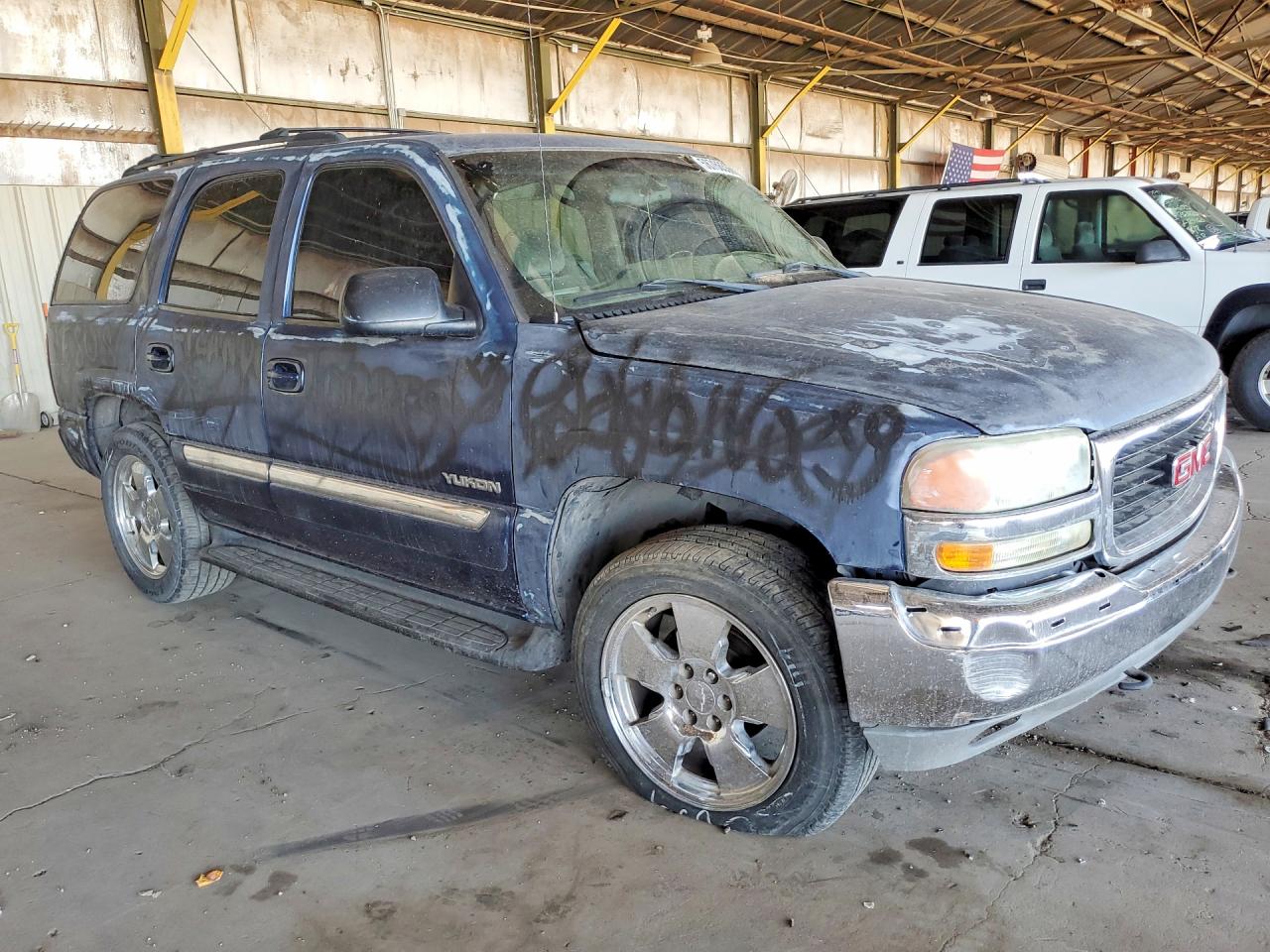 2002 Gmc Yukon Blue vin: 1GKEC13VX2J285804