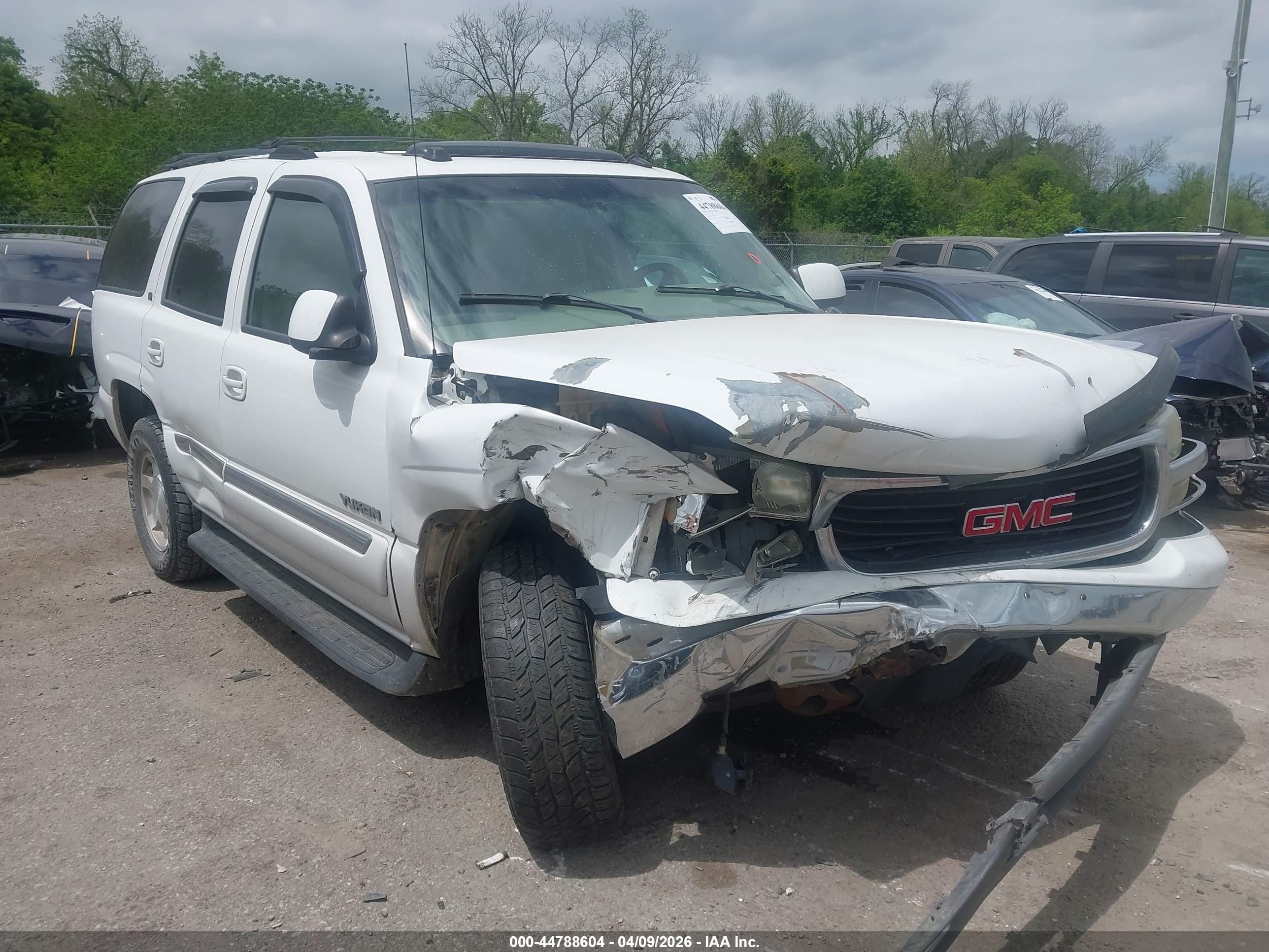 2004 Gmc Yukon Slt White vin: 1GKEC13Z14R323217