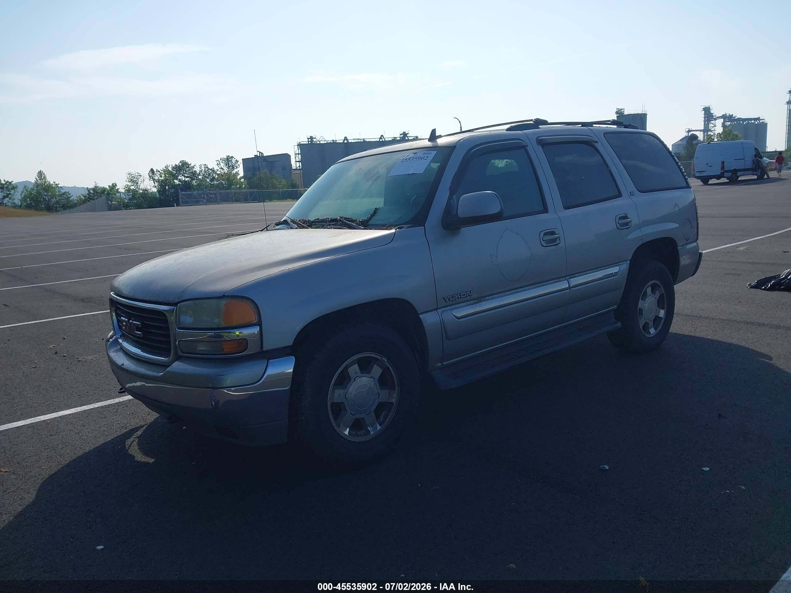 2006 Gmc Yukon Slt Gray vin: 1GKEC13Z16R140256