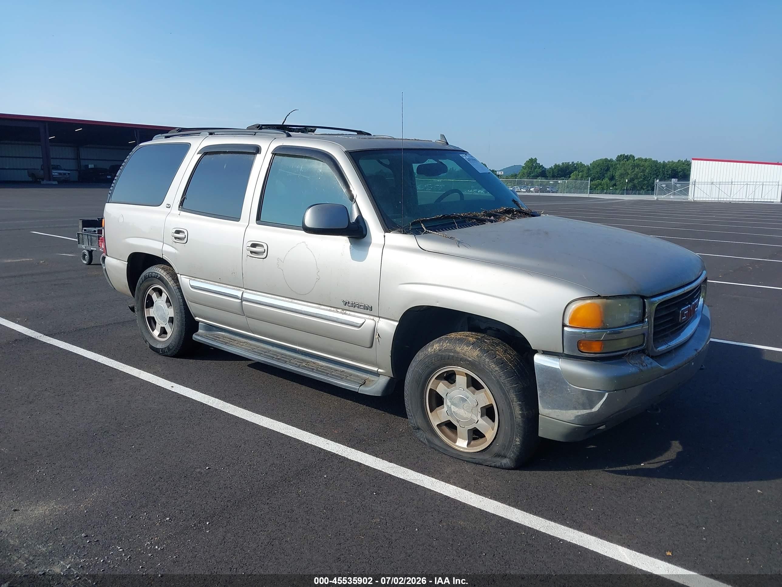 2006 Gmc Yukon Slt Gray vin: 1GKEC13Z16R140256