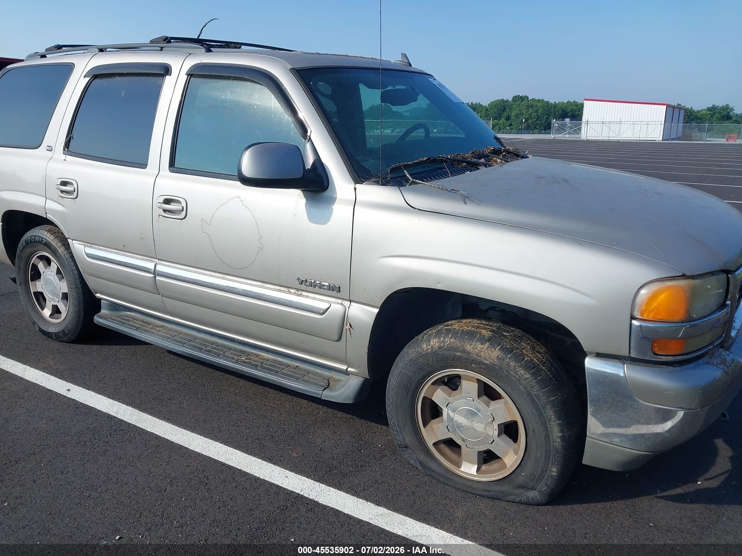 2006 Gmc Yukon Slt Gray vin: 1GKEC13Z16R140256