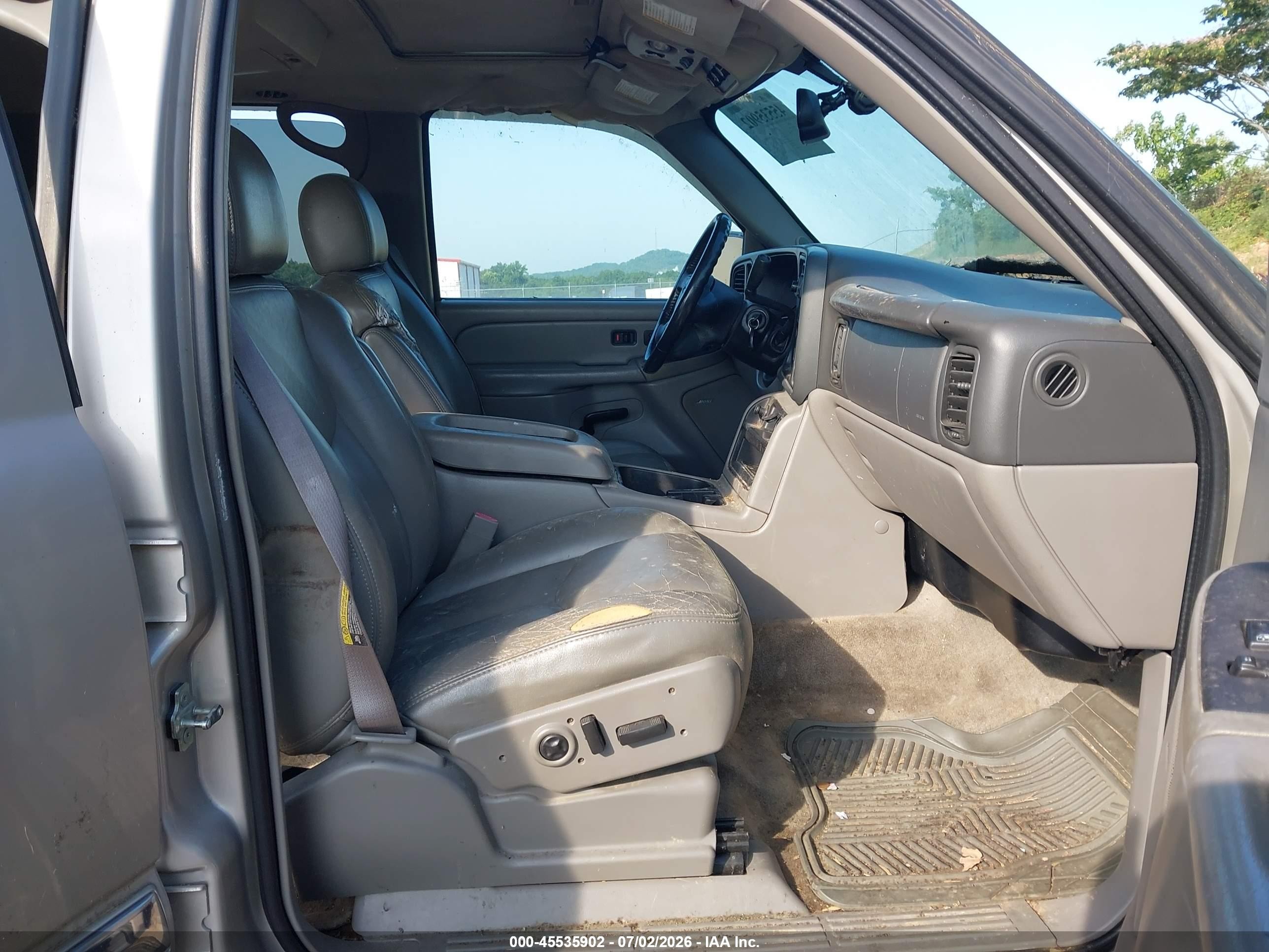 2006 Gmc Yukon Slt Gray vin: 1GKEC13Z16R140256