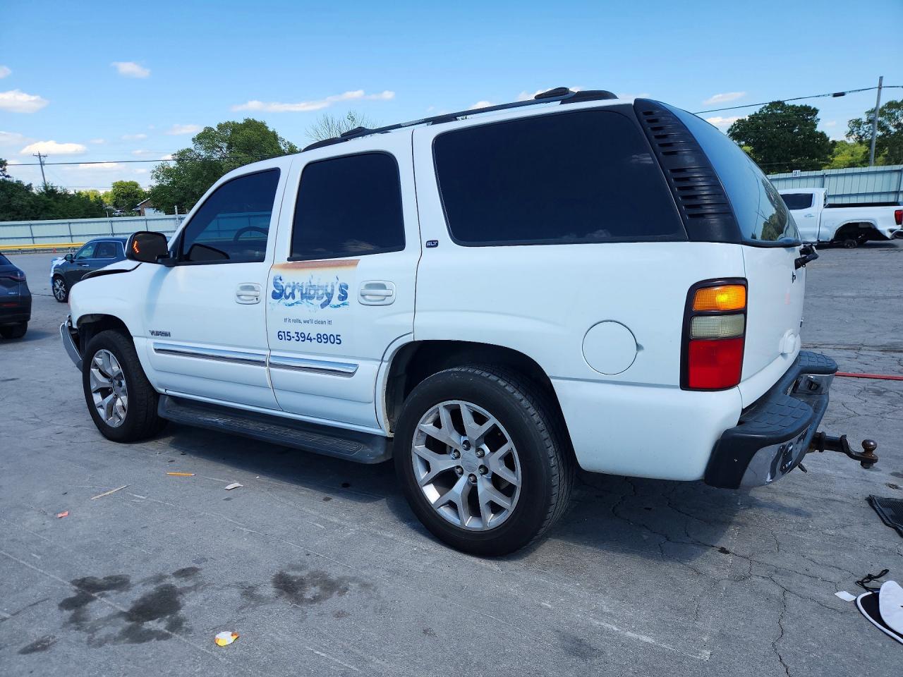 2004 Gmc Yukon White vin: 1GKEC13Z24R135158