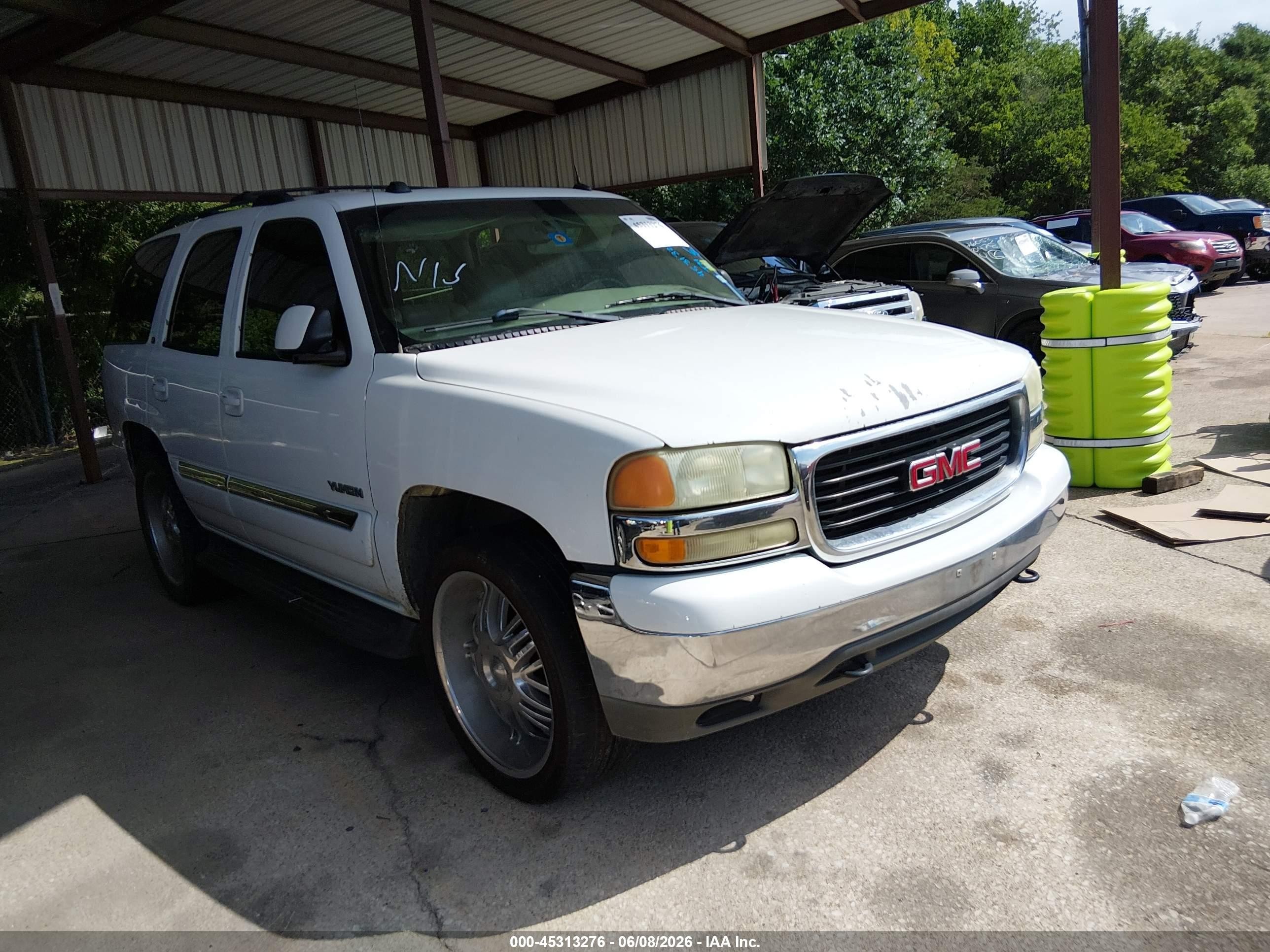 2004 Gmc Yukon Slt White vin: 1GKEC13Z24R285934