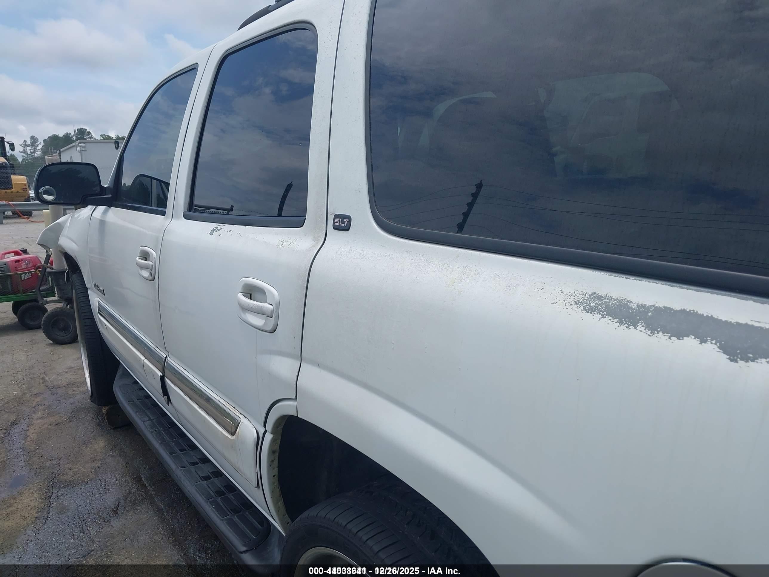 2002 Gmc Yukon Slt White vin: 1GKEC13Z32J288773