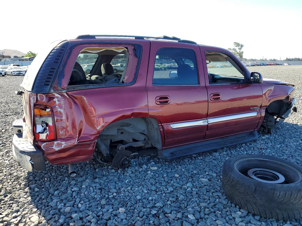 2003 Gmc Yukon Maroon vin: 1GKEC13Z33J306237