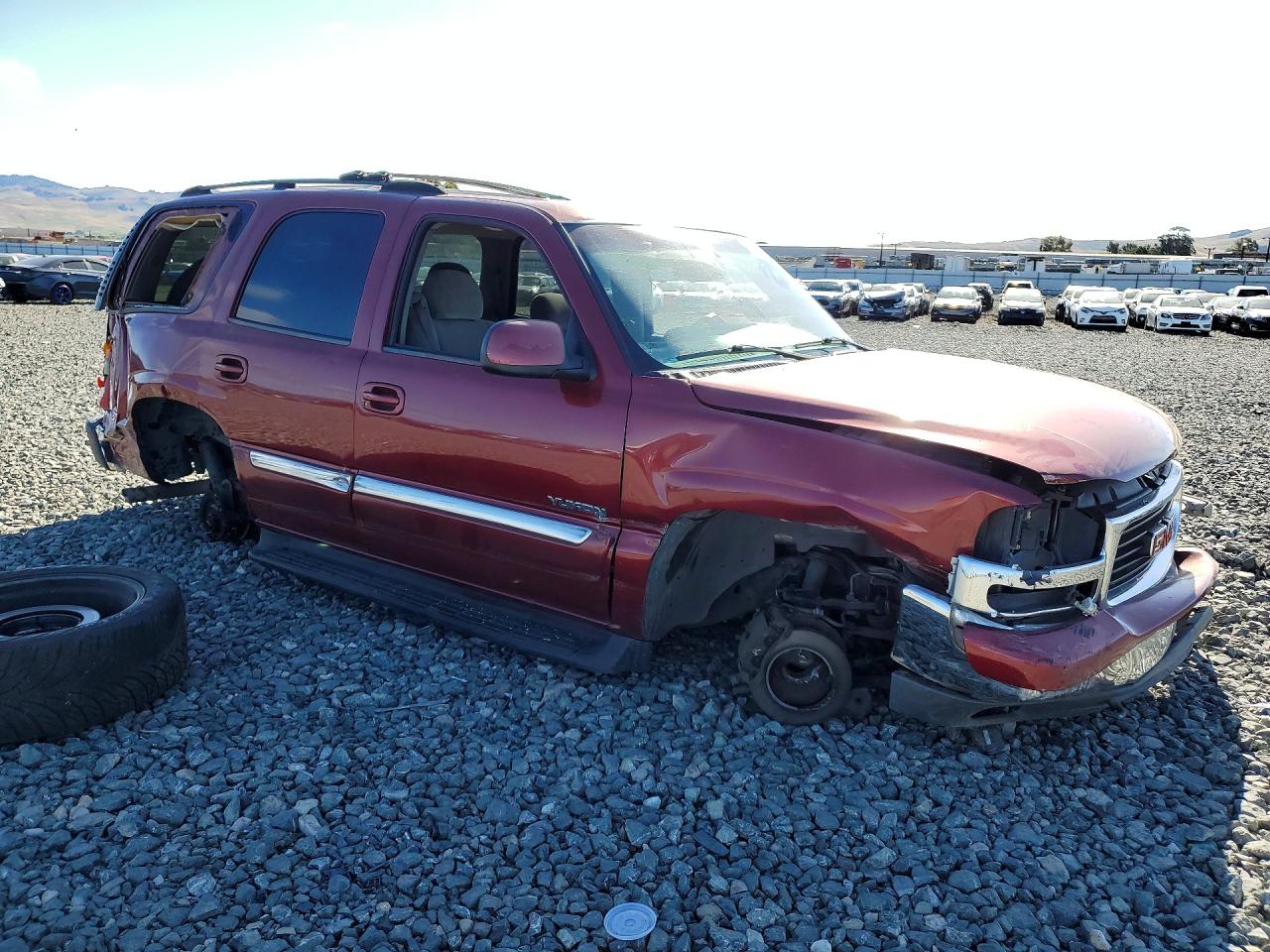2003 Gmc Yukon Maroon vin: 1GKEC13Z33J306237