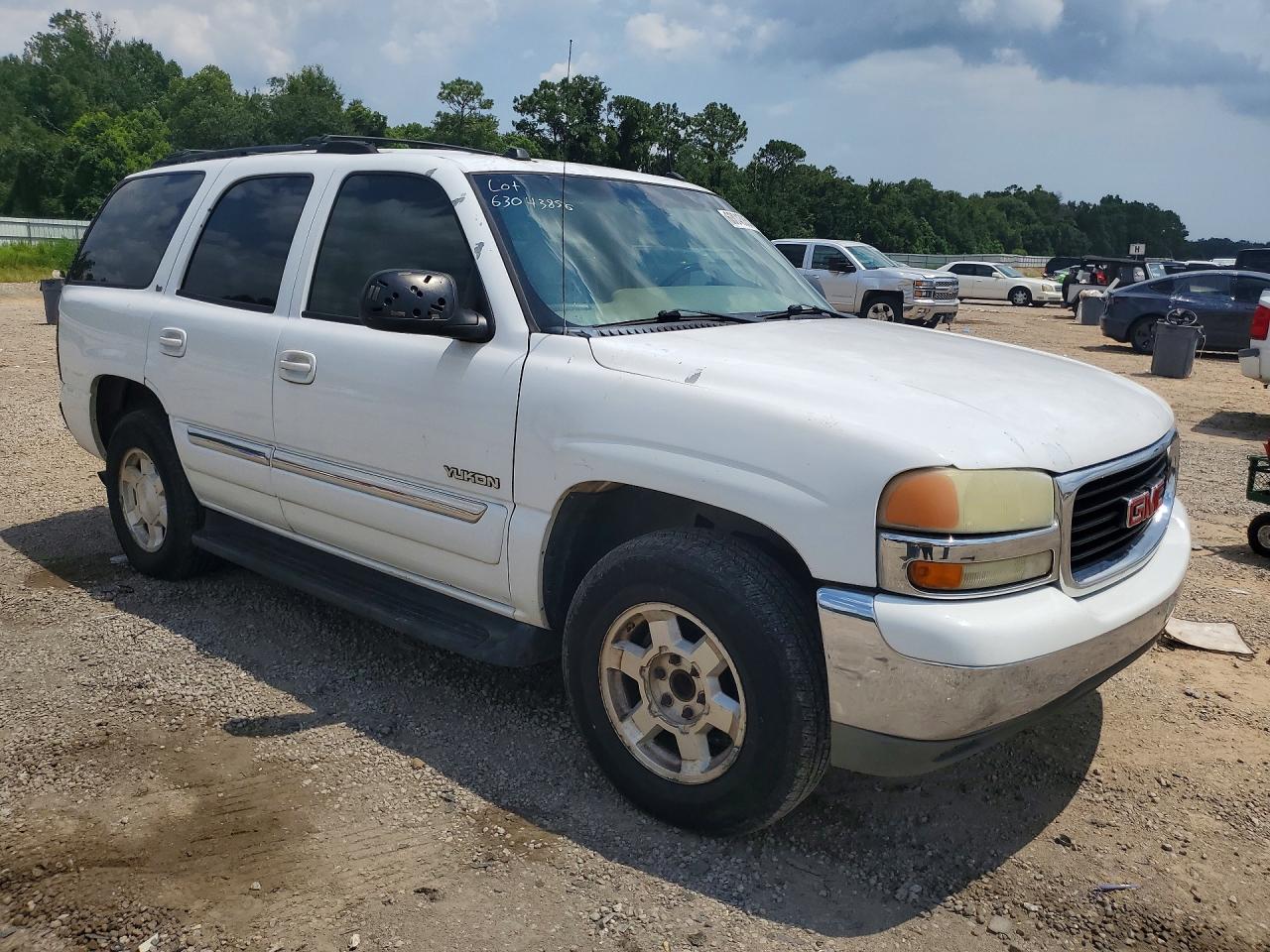 2004 Gmc Yukon White vin: 1GKEC13Z34R263831