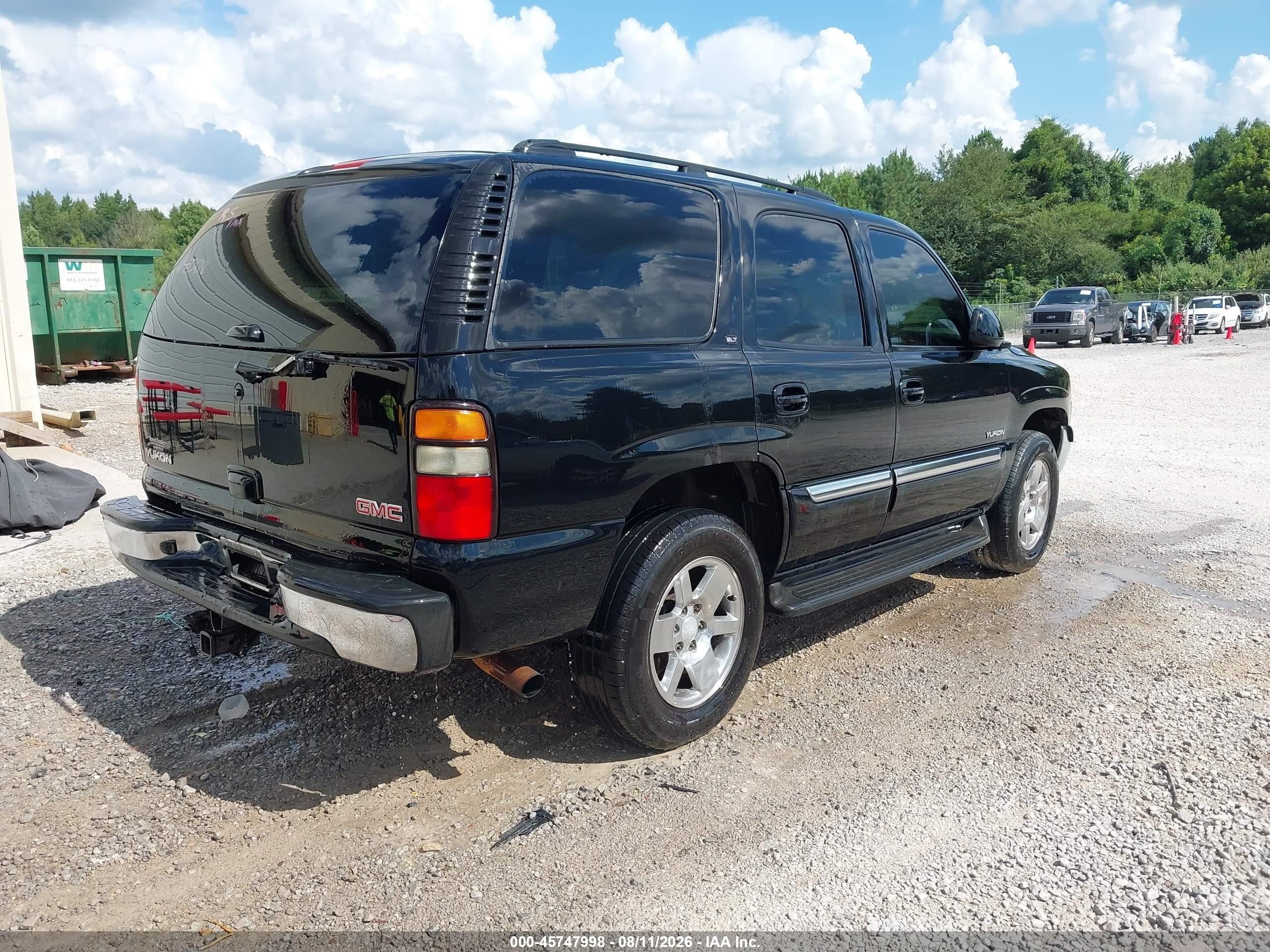 2006 Gmc Yukon Slt Черный vin: 1GKEC13Z36R140128