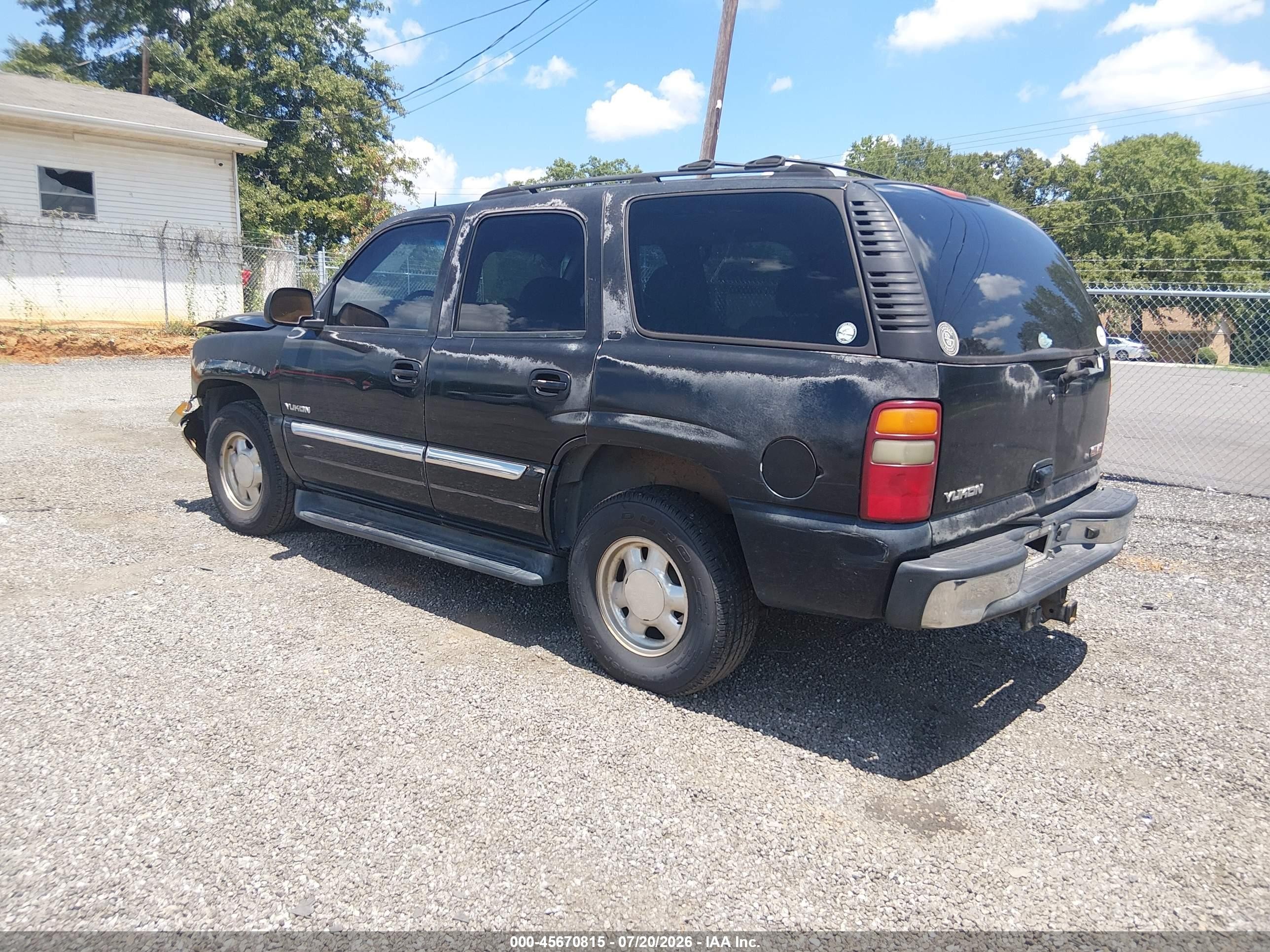 2003 Gmc Yukon Slt Black vin: 1GKEC13Z53J328577
