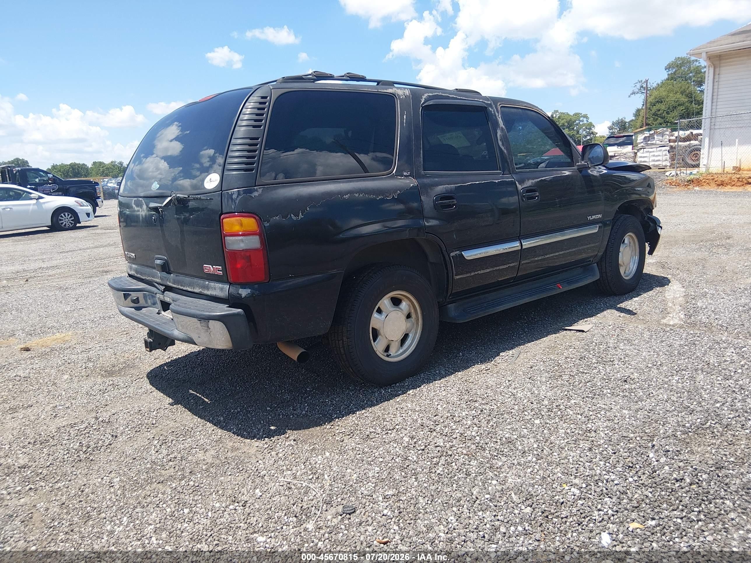 2003 Gmc Yukon Slt Black vin: 1GKEC13Z53J328577
