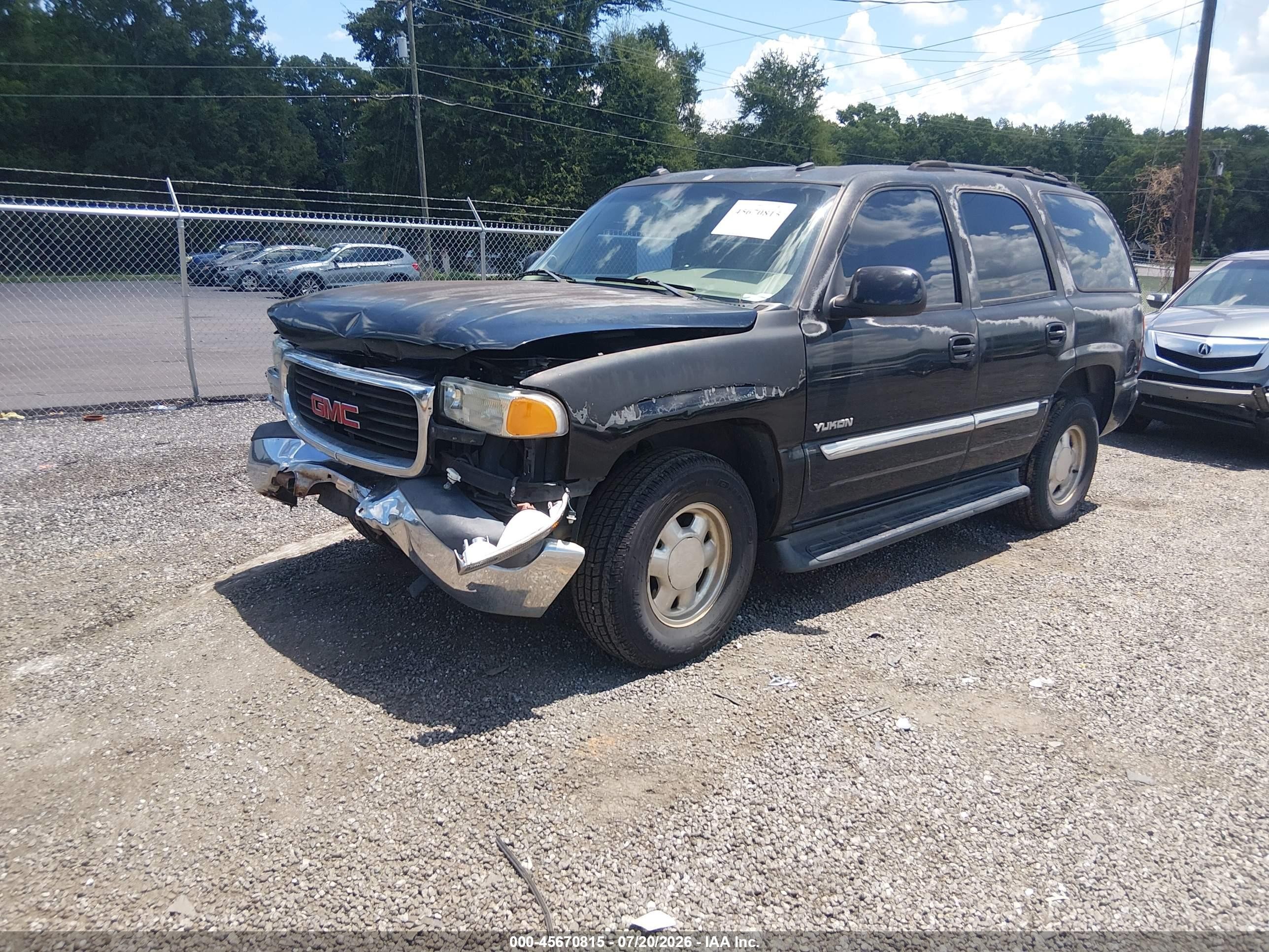 2003 Gmc Yukon Slt Black vin: 1GKEC13Z53J328577