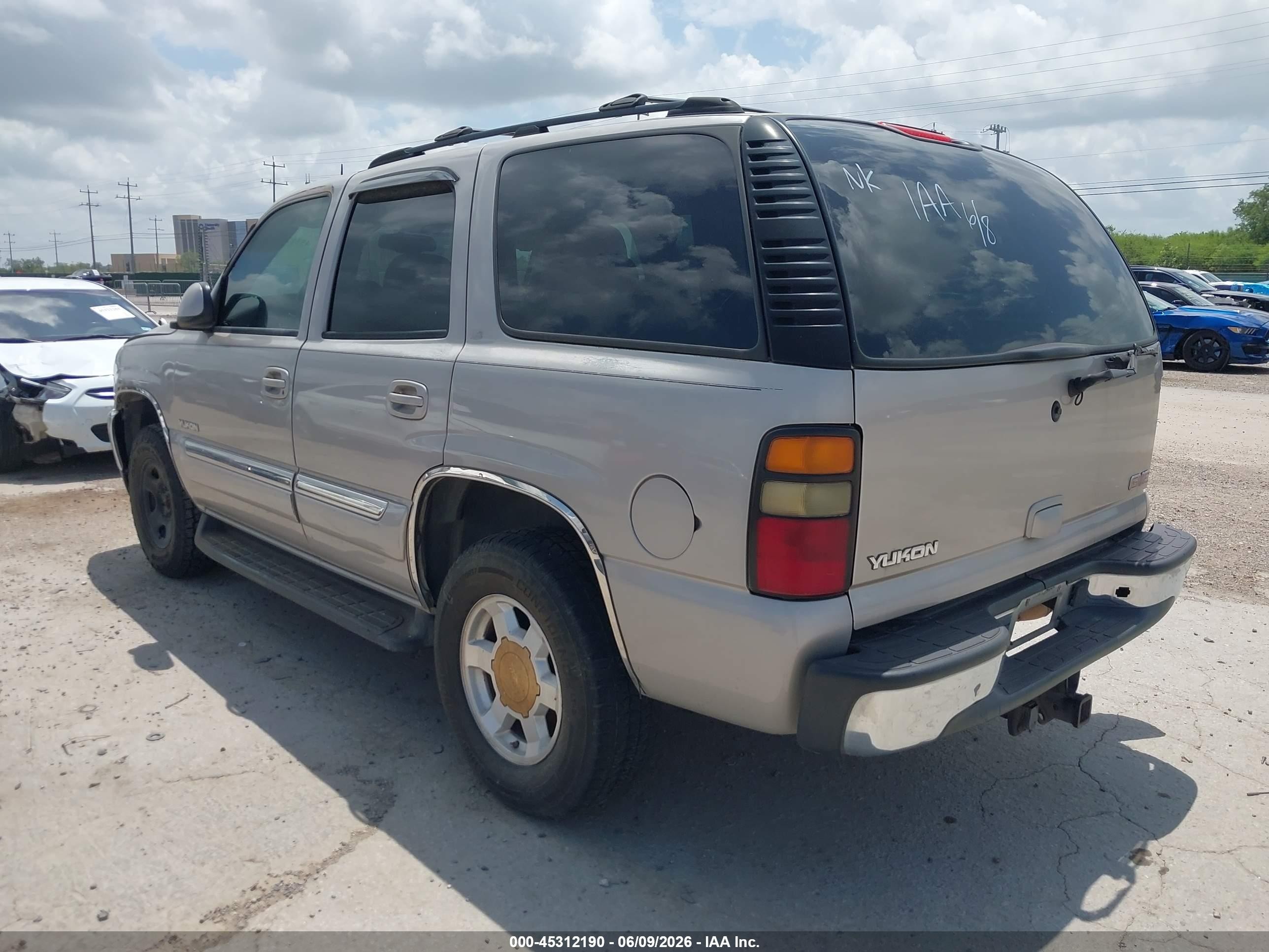 2004 Gmc Yukon Slt Gray vin: 1GKEC13Z54J249993