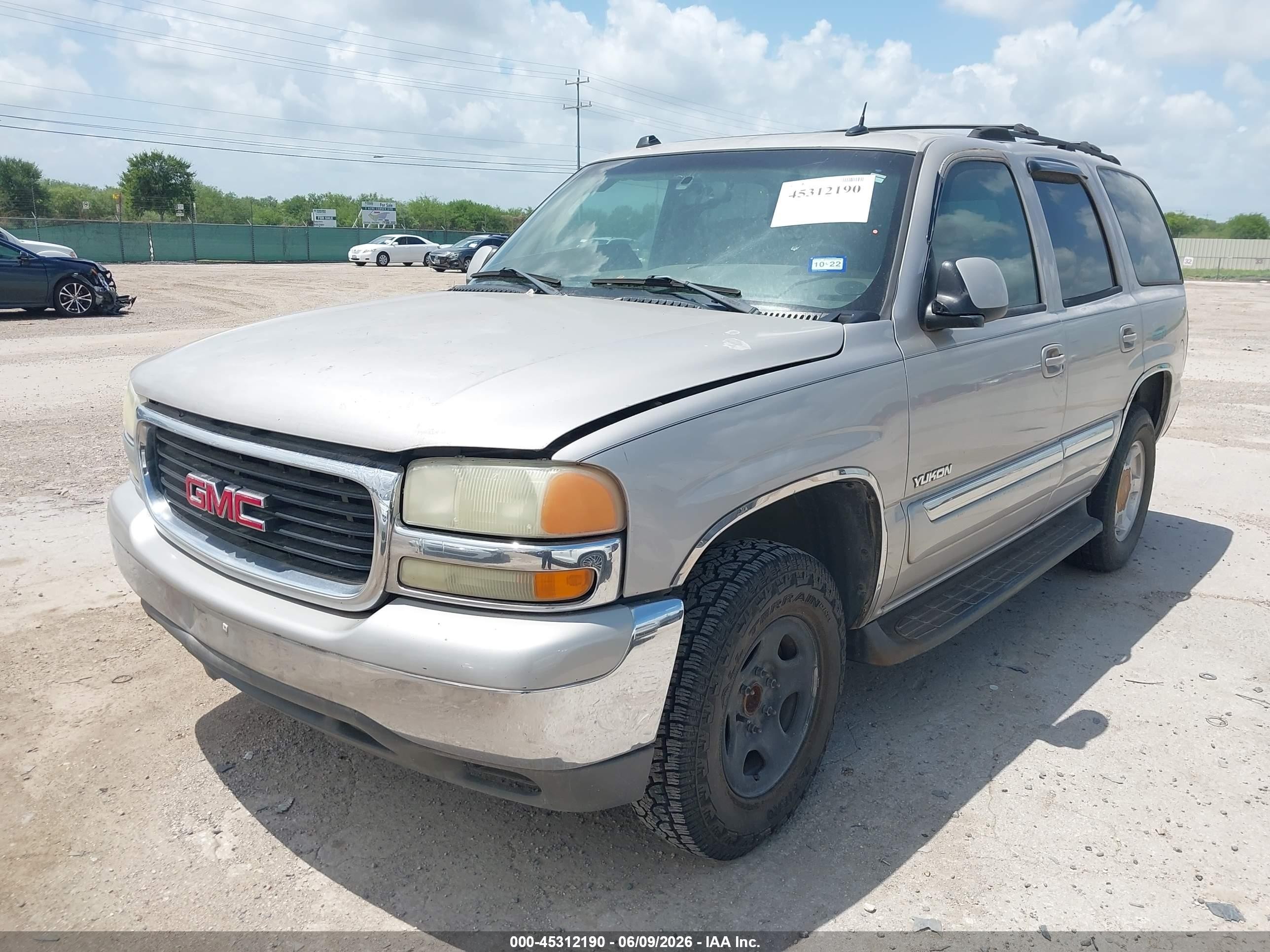 2004 Gmc Yukon Slt Gray vin: 1GKEC13Z54J249993