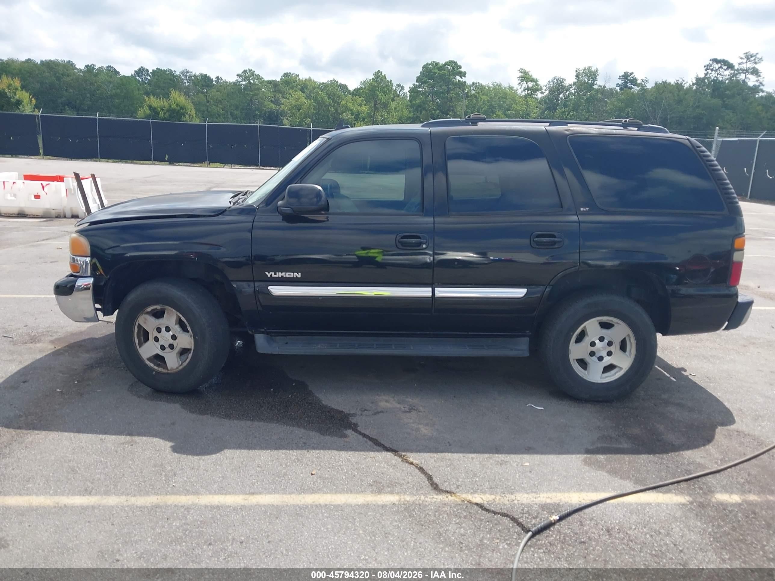 2006 Gmc Yukon Slt Black vin: 1GKEC13Z56R160266