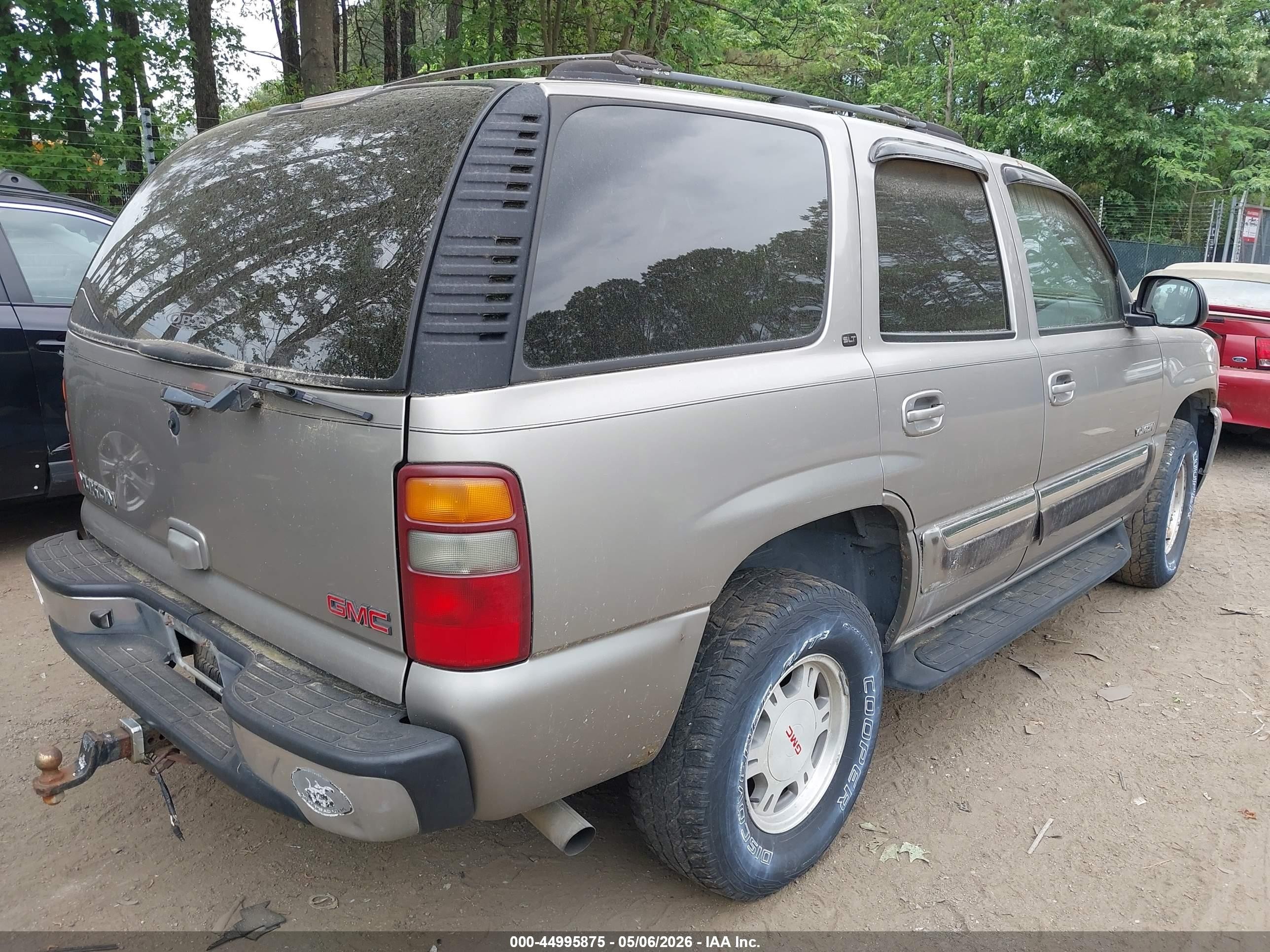 2002 Gmc Yukon Slt Champagne vin: 1GKEC13Z62J249658