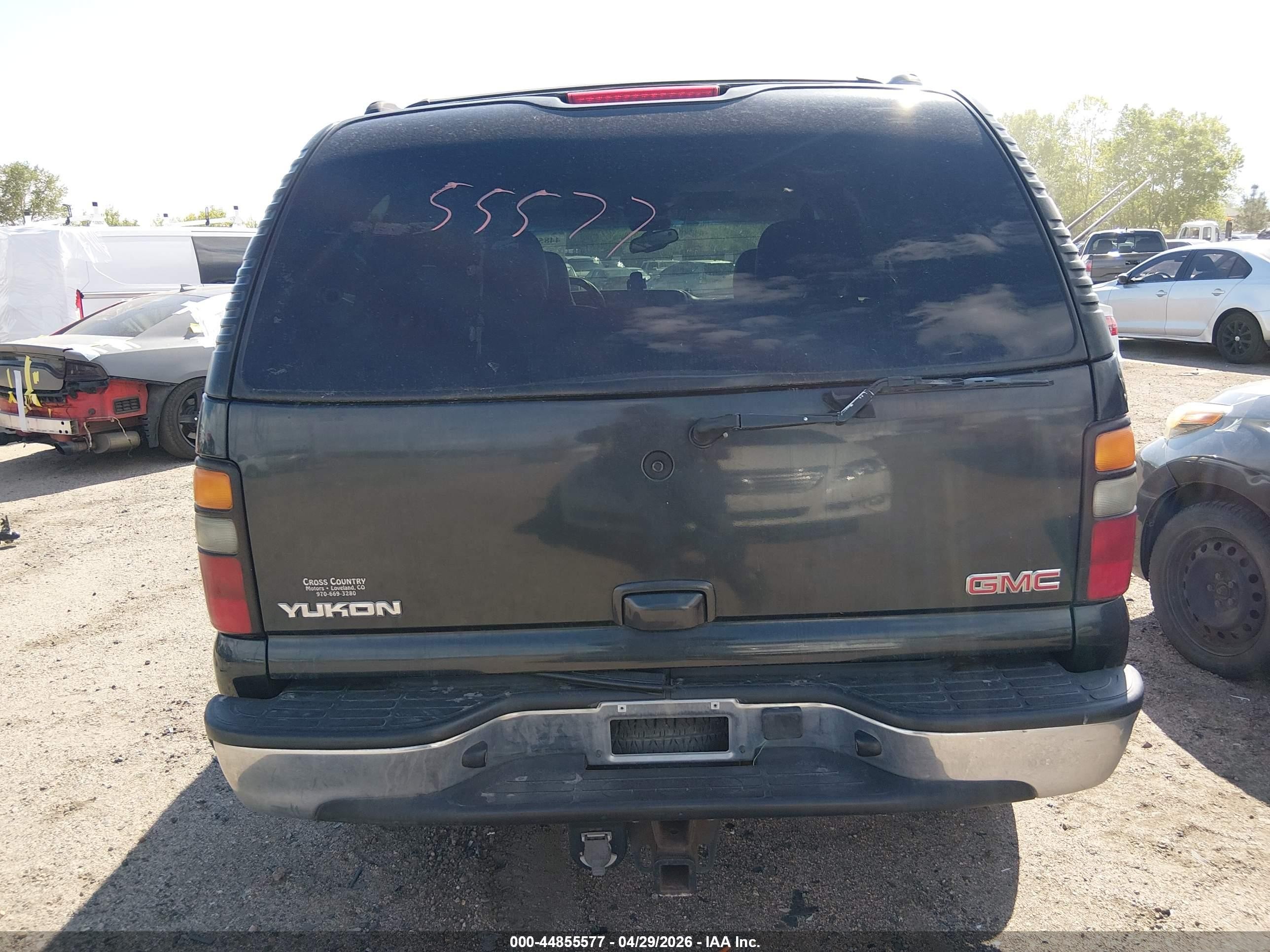 2004 Gmc Yukon Slt Black vin: 1GKEC13Z64R271101