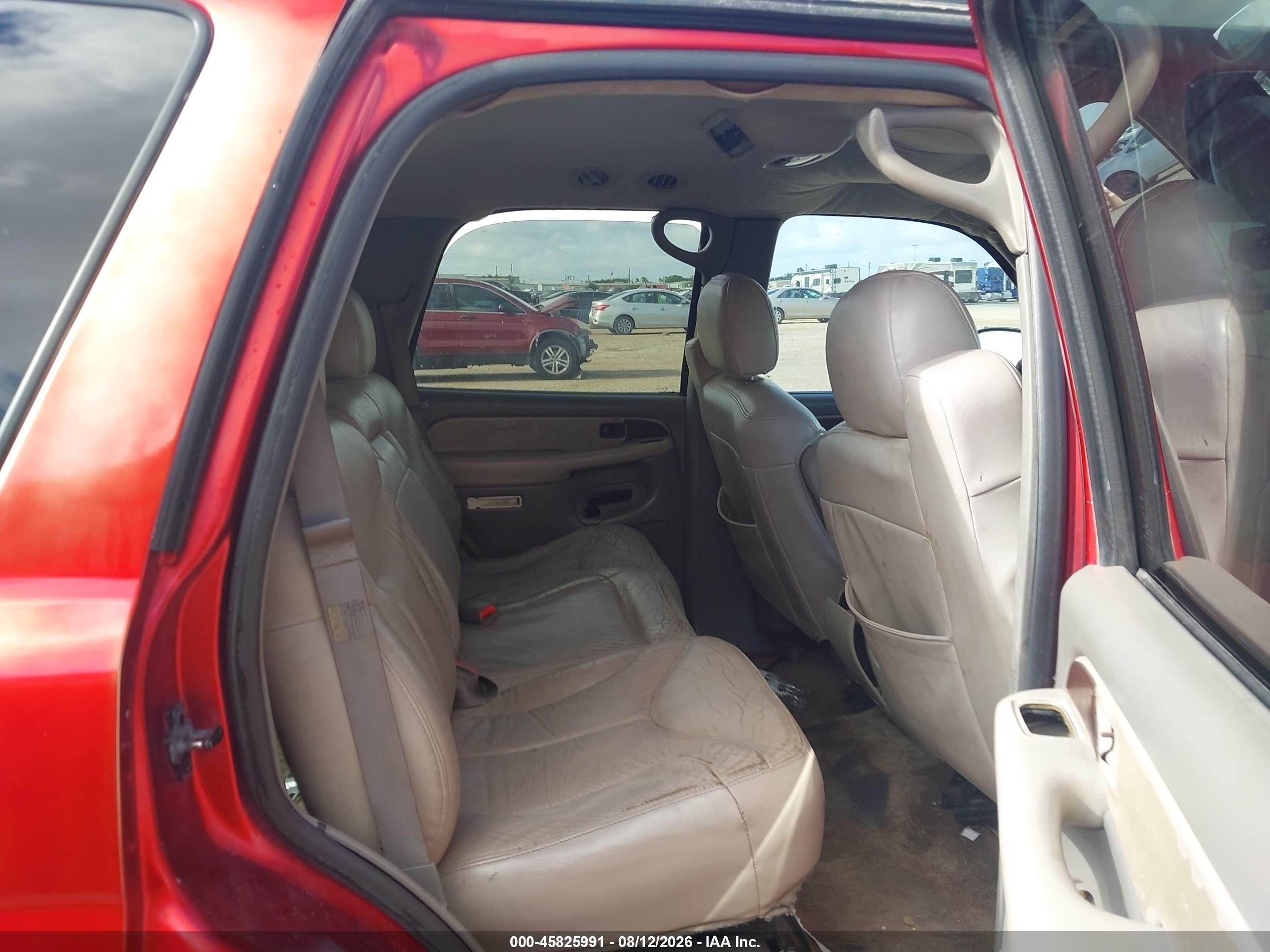 2002 Gmc Yukon Sle Red vin: 1GKEC13Z72J245814