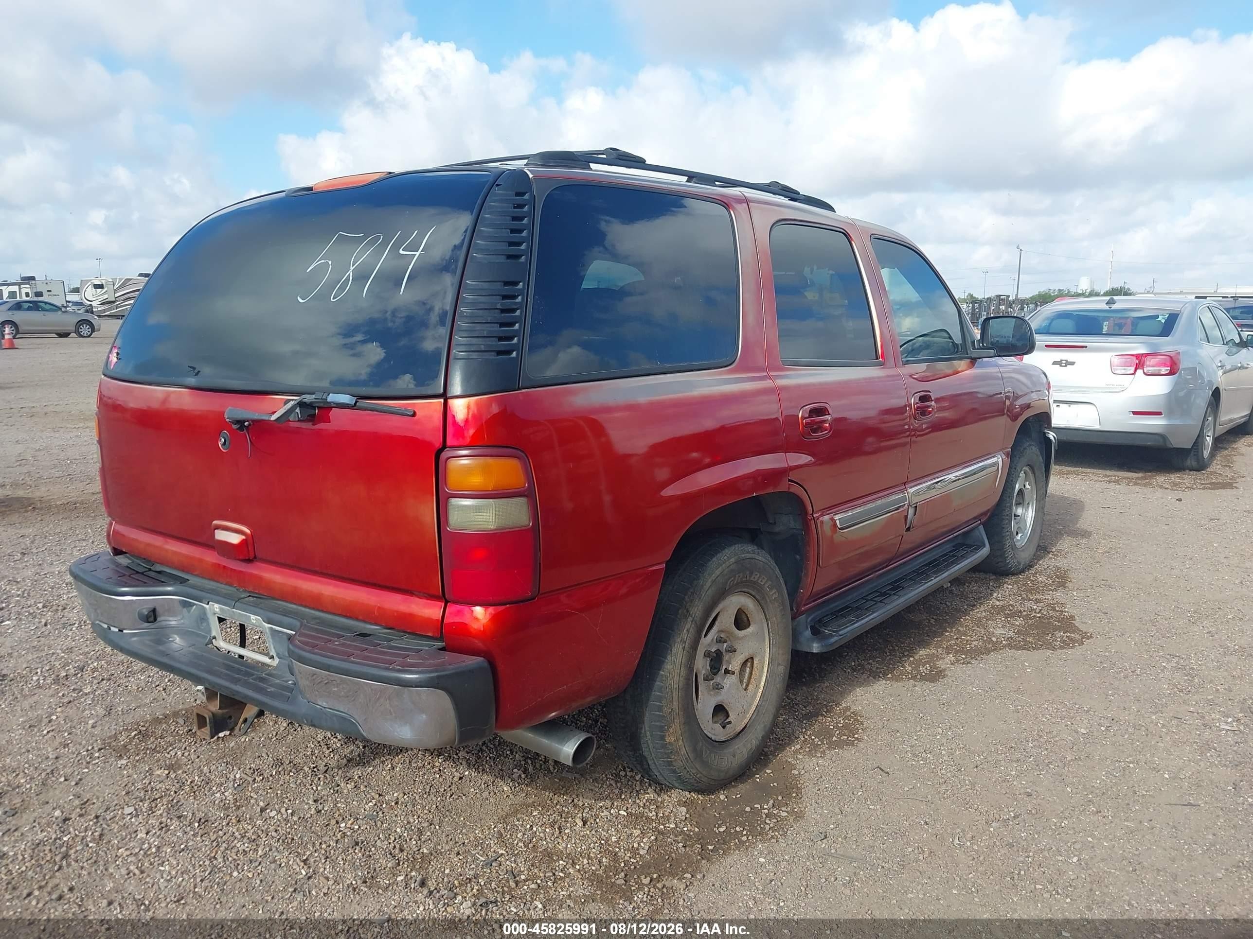 2002 Gmc Yukon Sle Red vin: 1GKEC13Z72J245814
