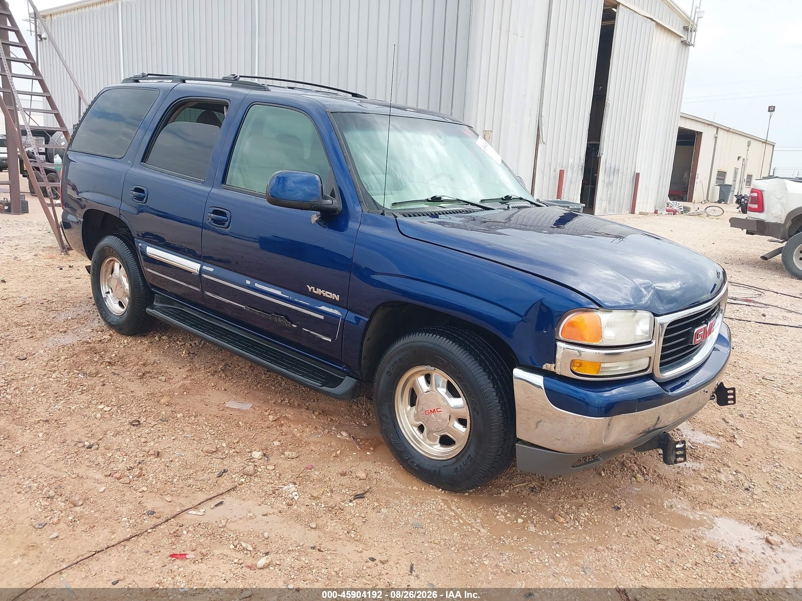 2002 Gmc Yukon Slt Blue vin: 1GKEC13Z72R245894