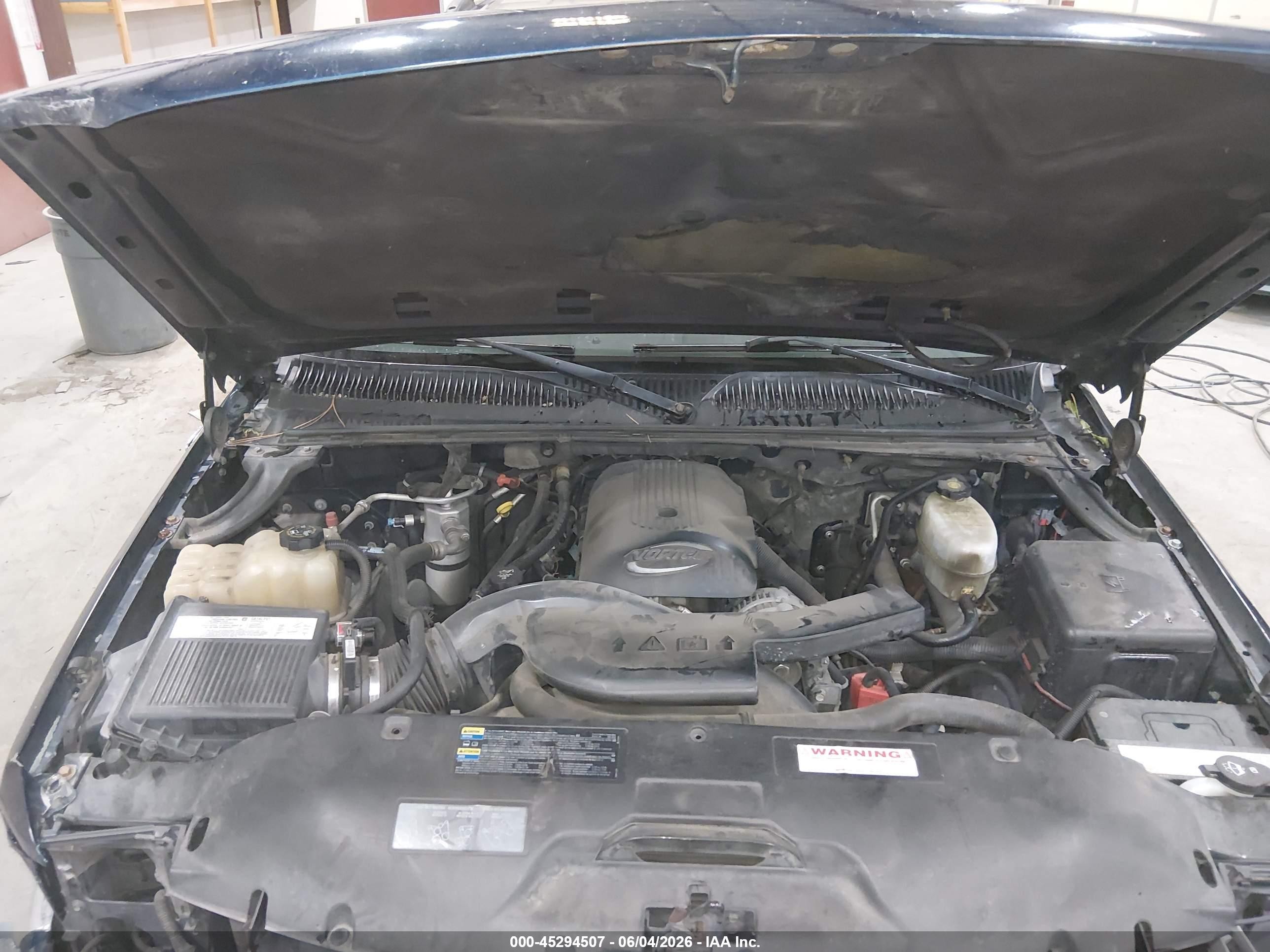 2004 Gmc Yukon Sle Blue vin: 1GKEC13Z74R240343