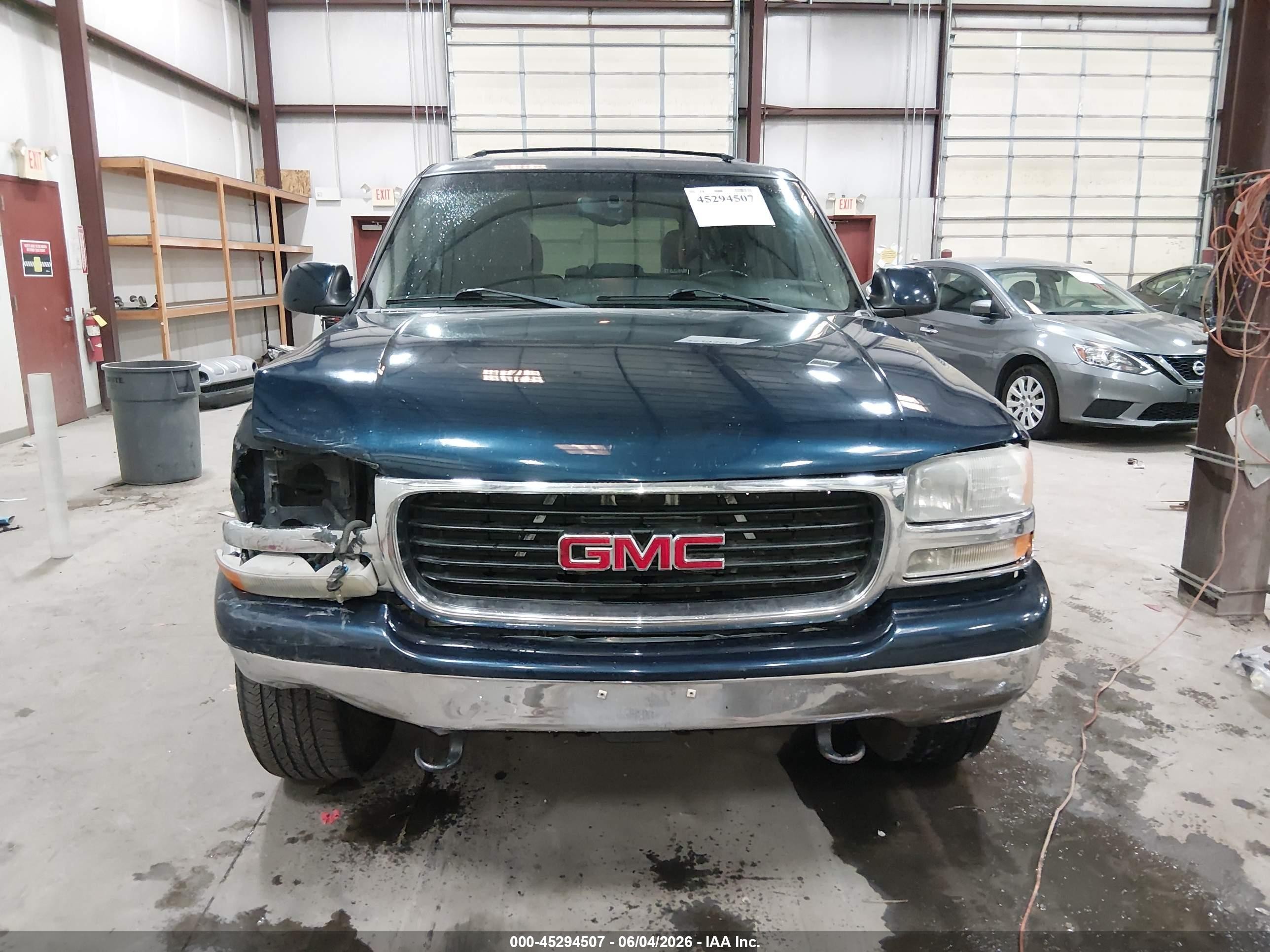 2004 Gmc Yukon Sle Blue vin: 1GKEC13Z74R240343